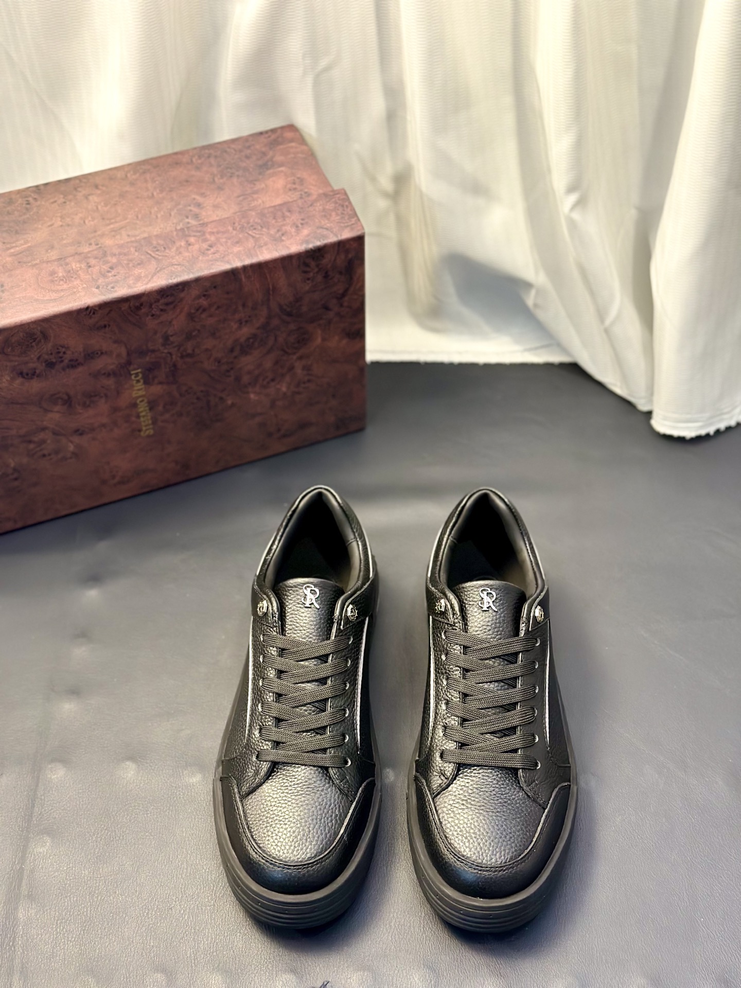 NO:746075,Stefano Ricci high-end men's formal casual leather shoes｜High-end atmosphere｜Private mold customization original brand hardware buckle decoration｜Calfskin water-dyed lining｜Original Tpu outsole Size39-46 (.45.46 customized),,cowhide19860909Stefano Ricci史蒂芬劳·尼治高端男士正装休闲皮鞋｜高端大气｜私家开模定制原版品牌五金扣装饰｜小牛皮水染内里｜原版Tpu大底 Size39-46（.45.46定做）,,cowhide,Men's shoes