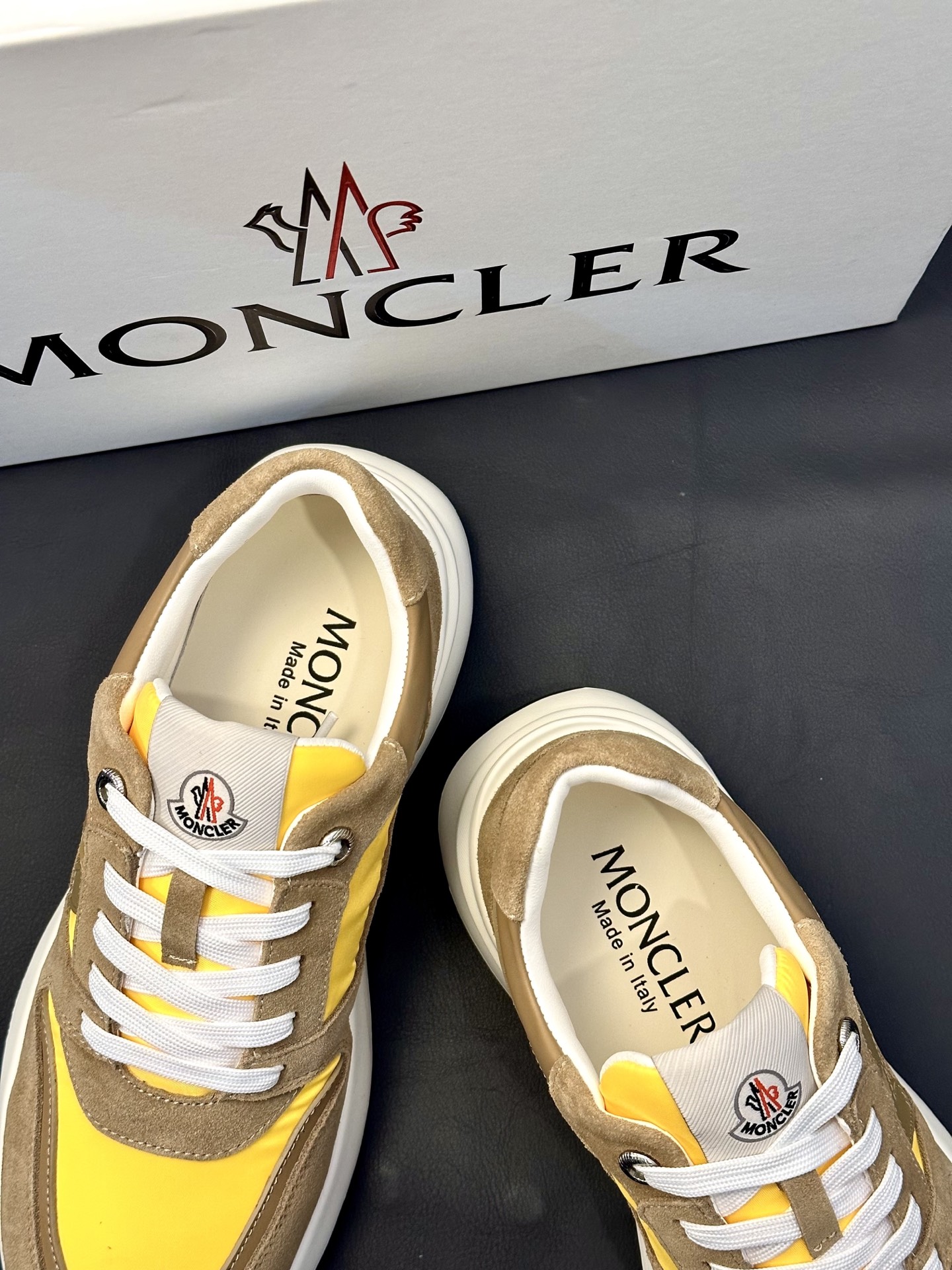 Moncler Style Leather Men's Shoes Men's Shoes Men's Shoes detail image 8 from source 783195