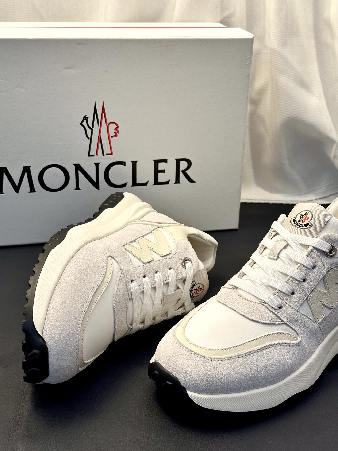 Moncler Style Leather Men's Shoes Men's Shoes Men's Shoes detail image 6 from source 783197
