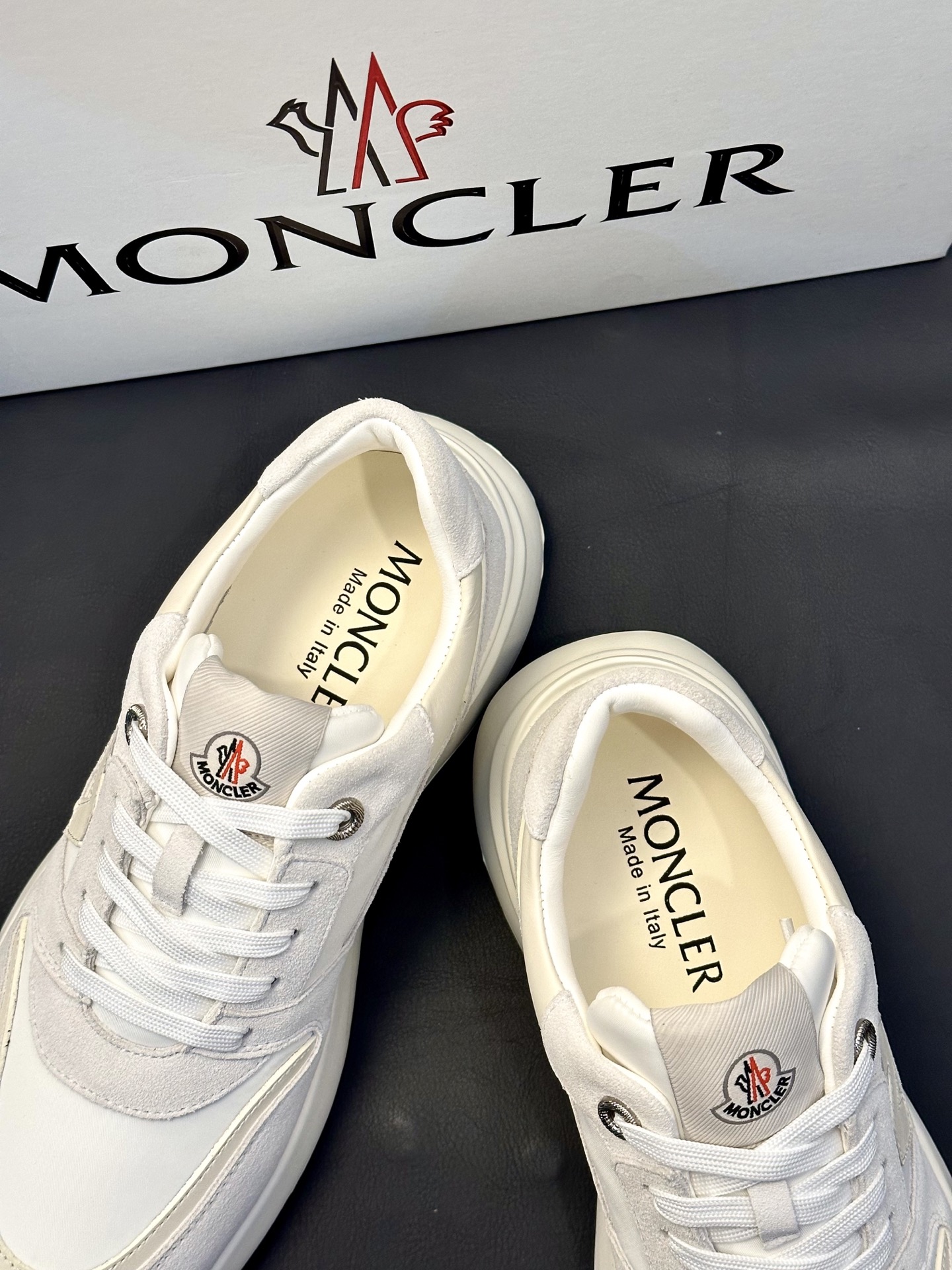 Moncler Style Leather Men's Shoes Men's Shoes Men's Shoes detail image 9 from source 783197