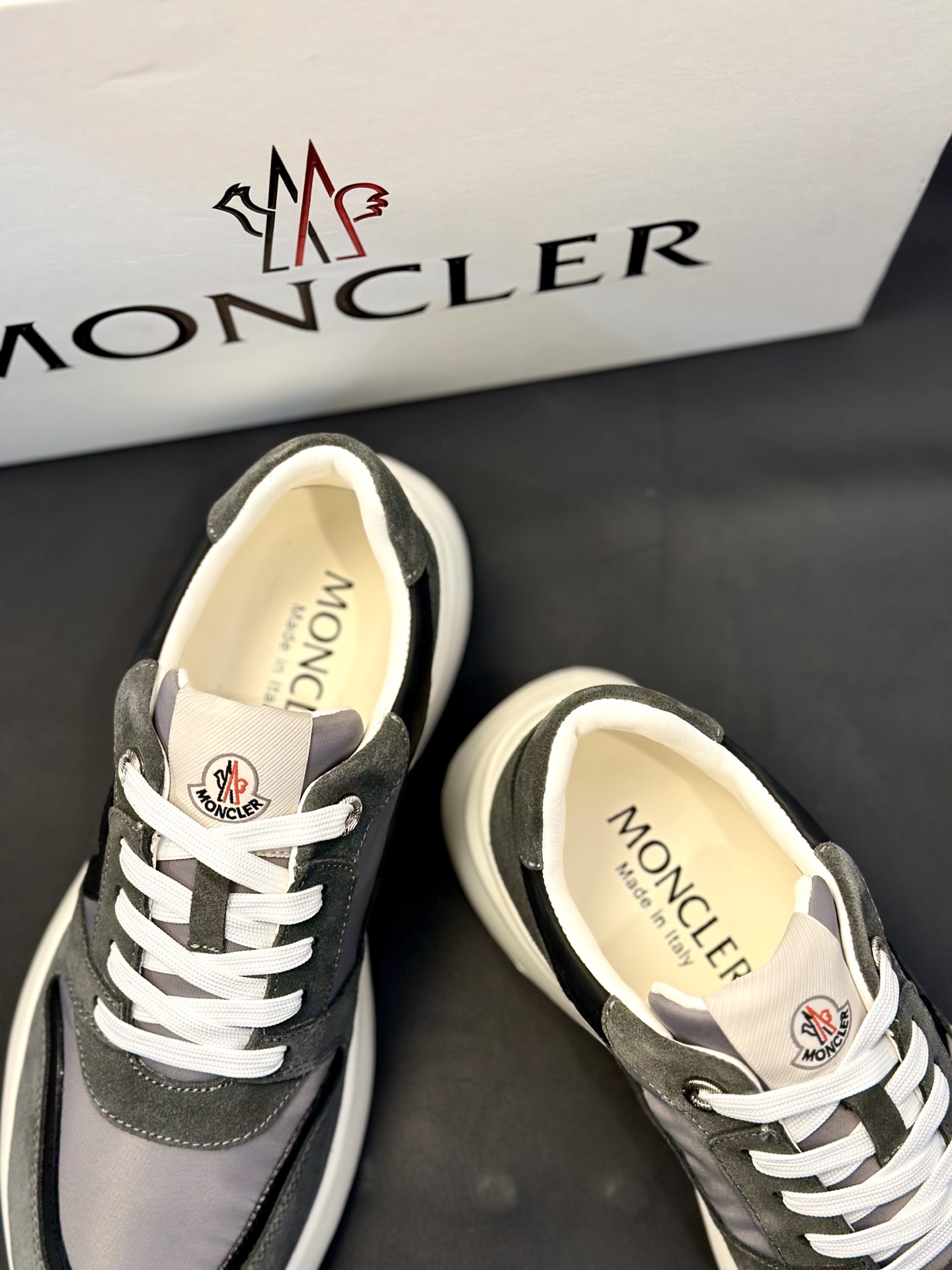 Moncler Style Leather Men's Shoes Men's Shoes Men's Shoes detail image 7 from source 783194