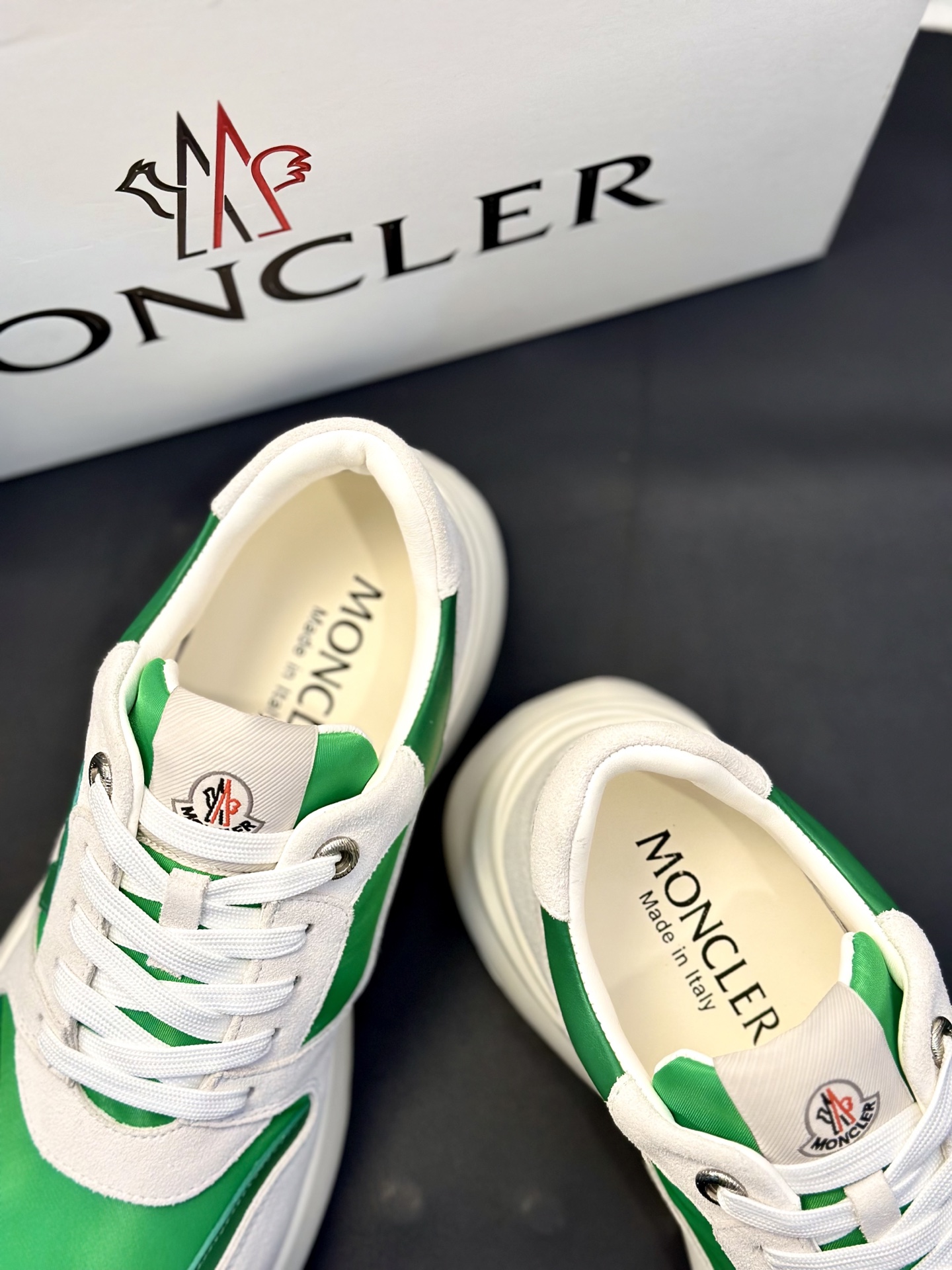 Moncler Style Leather Men's Shoes Men's Shoes Men's Shoes detail image 5 from source 783202