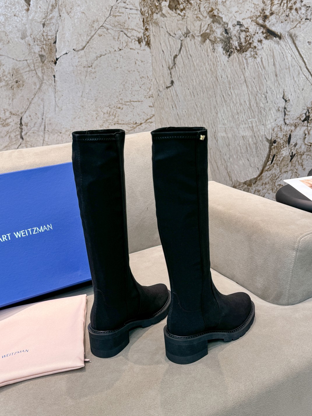 “Top American Brand: Cashmere and Cow Skin Boots with Bullet Cloth and Velvet” - 图片 3