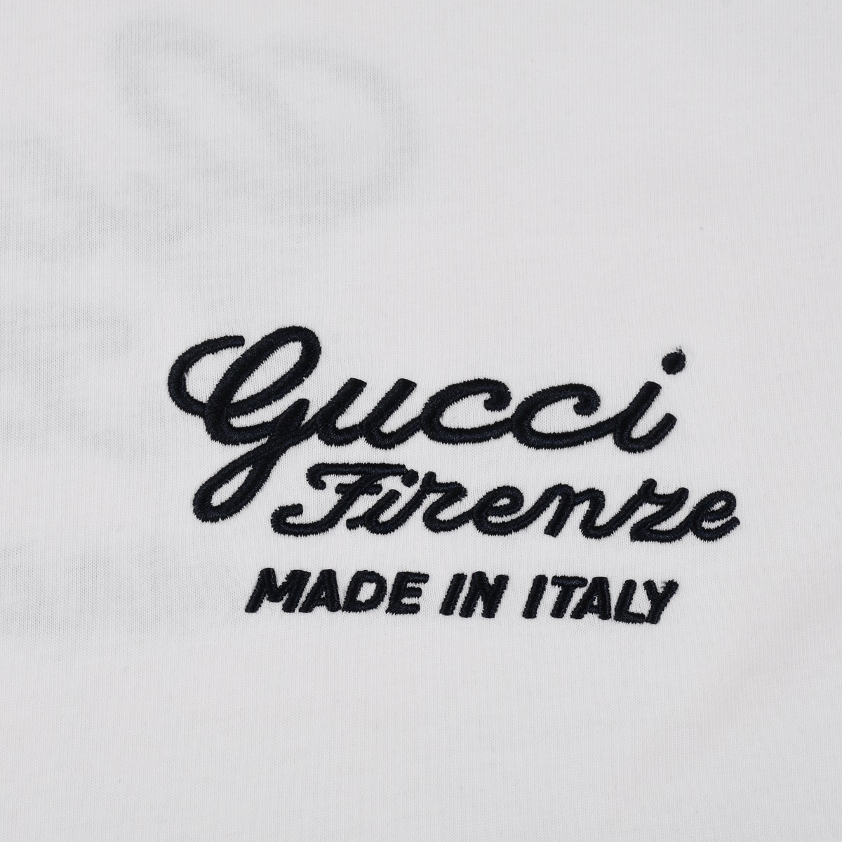 Gucci.24ss最新物语高品质高克重纯棉欧潮版短袖T恤前后刺绣工艺要求车线做工符合精品要求超级好搭配