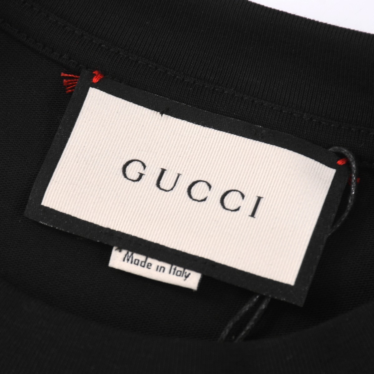 Gucci.24ss最新物语高品质高克重纯棉欧潮版短袖T恤前后刺绣工艺要求车线做工符合精品要求超级好搭配