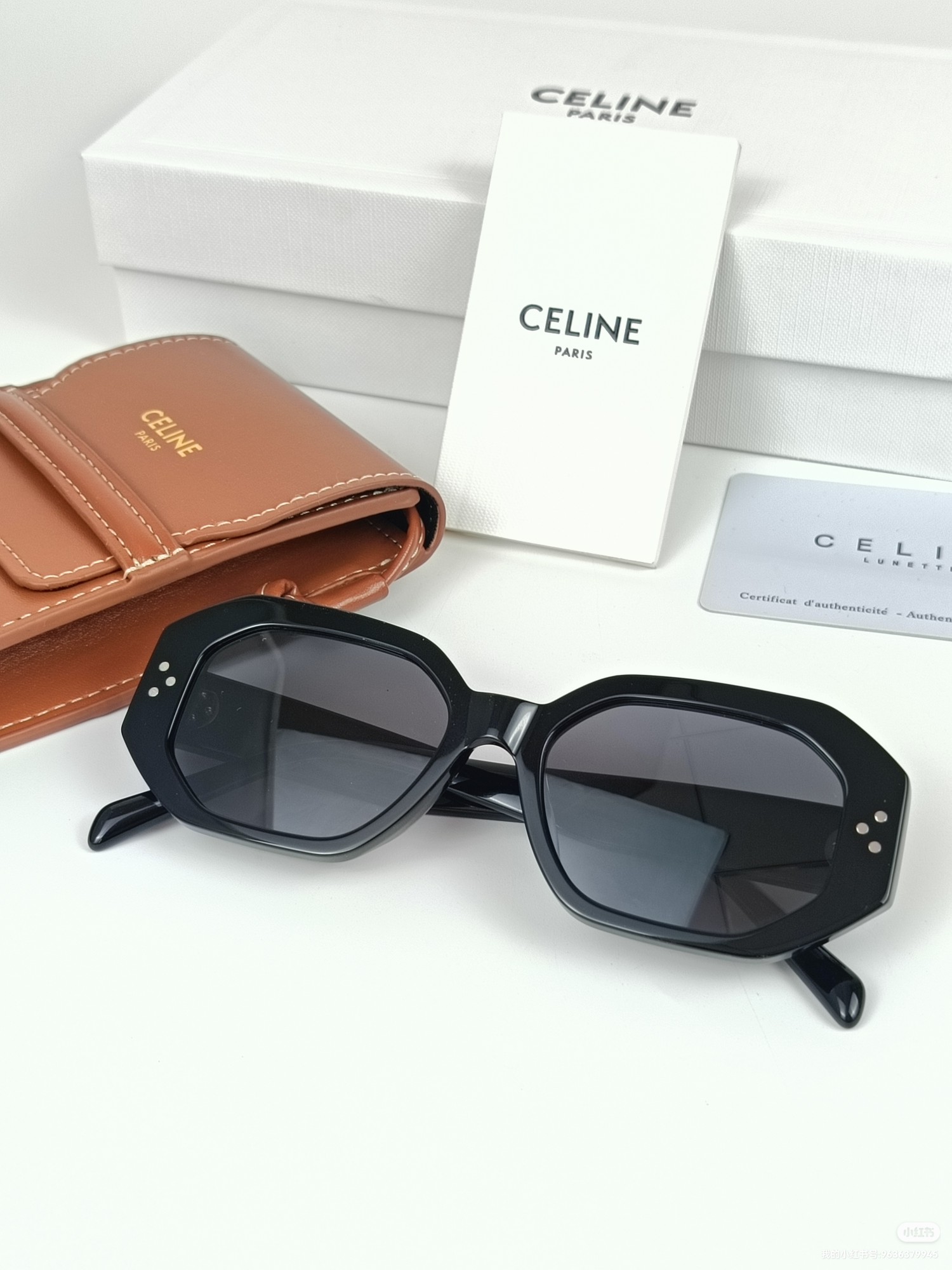 Celine Gafas de sol Morado Fashion