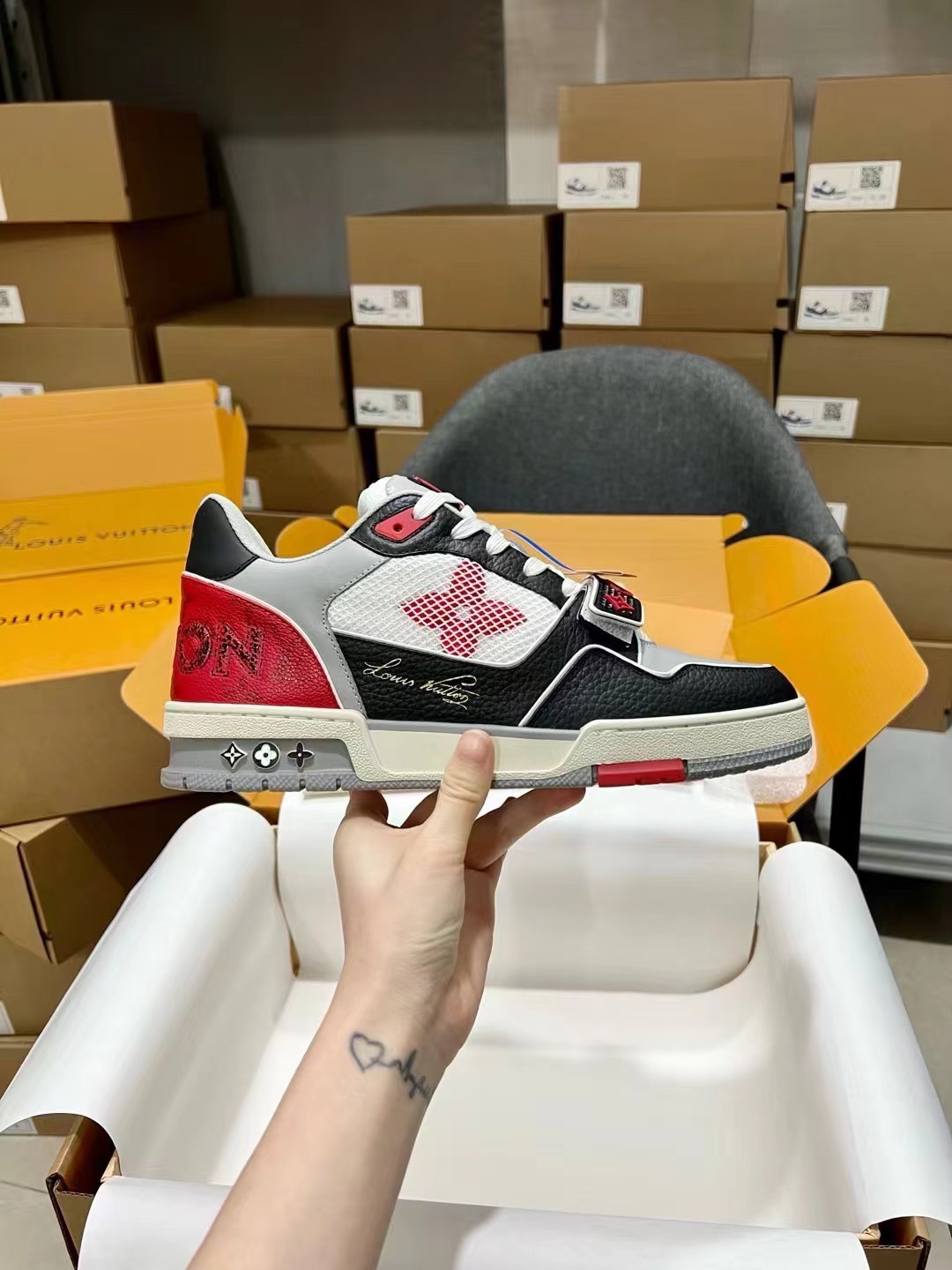 trainer serie reconocer nuestra familia! ¡Guangzhou boutique! ¡Precio de fábrica! ¡Top versión de co