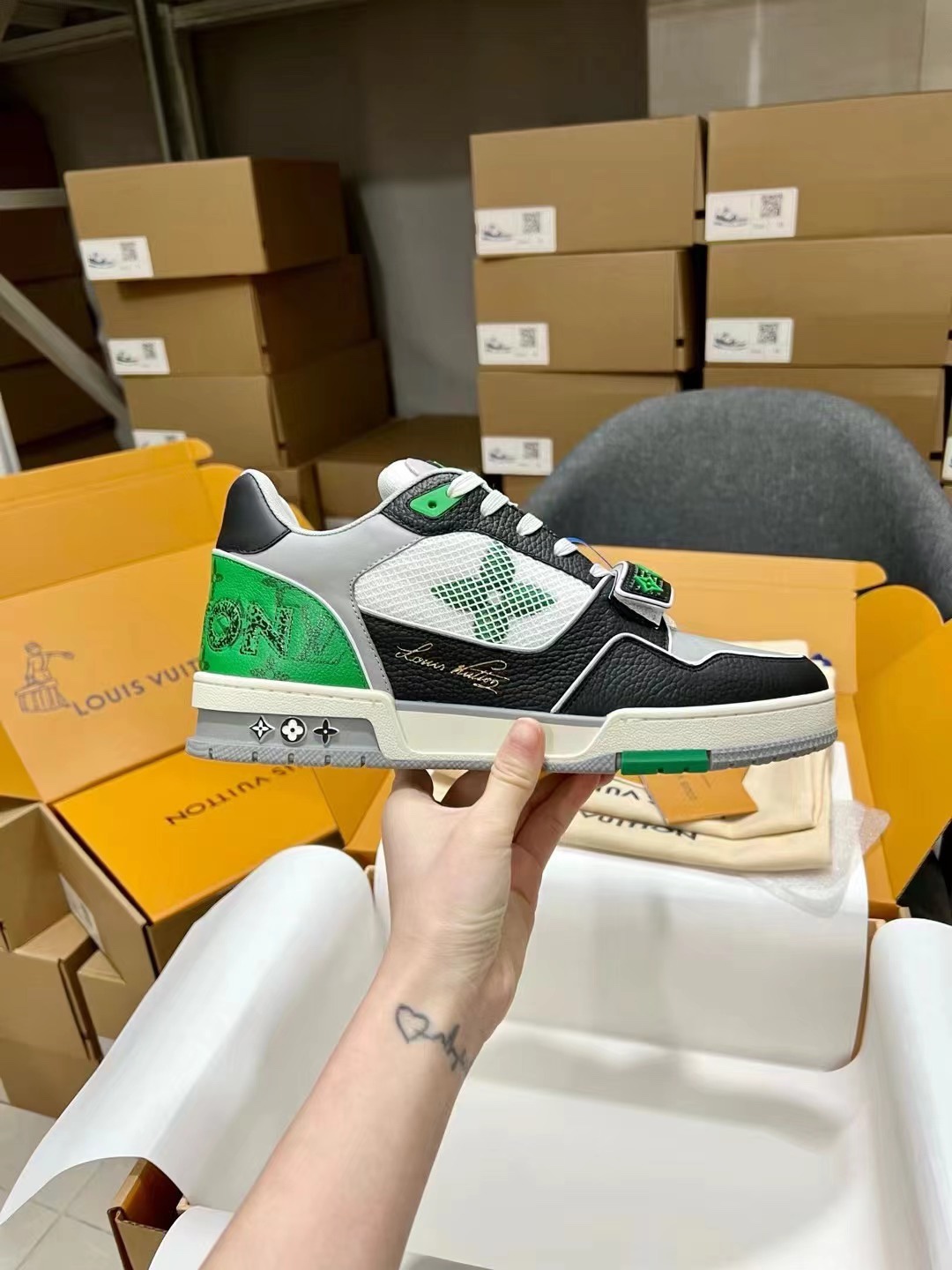 trainer serie reconocer nuestra familia! ¡Guangzhou boutique! ¡Precio de fábrica! ¡Top versión de co