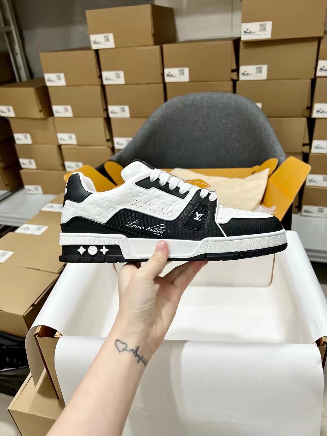 trainer serie reconocer nuestra familia! ¡Guangzhou boutique! ¡Precio de fábrica! ¡Top versión de co