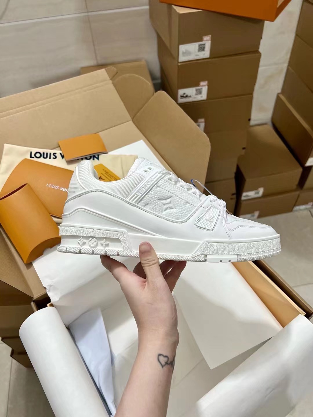 trainer serie reconocer nuestra familia! ¡Guangzhou boutique! ¡Precio de fábrica! ¡Top versión de co