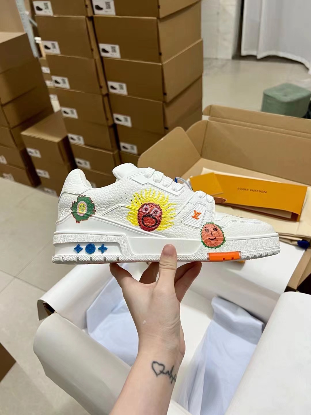 trainer serie reconocer nuestra familia! ¡Guangzhou boutique! ¡Precio de fábrica! ¡Top versión de co