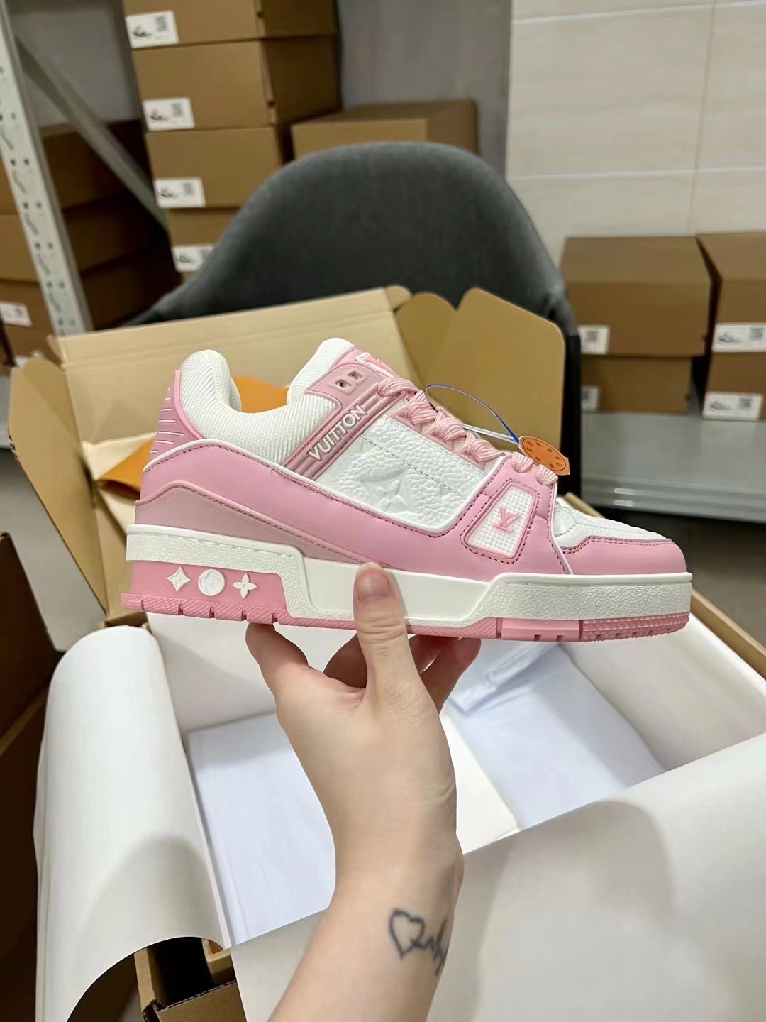 trainer serie reconocer nuestra familia! ¡Guangzhou boutique! ¡Precio de fábrica! ¡Top versión de co