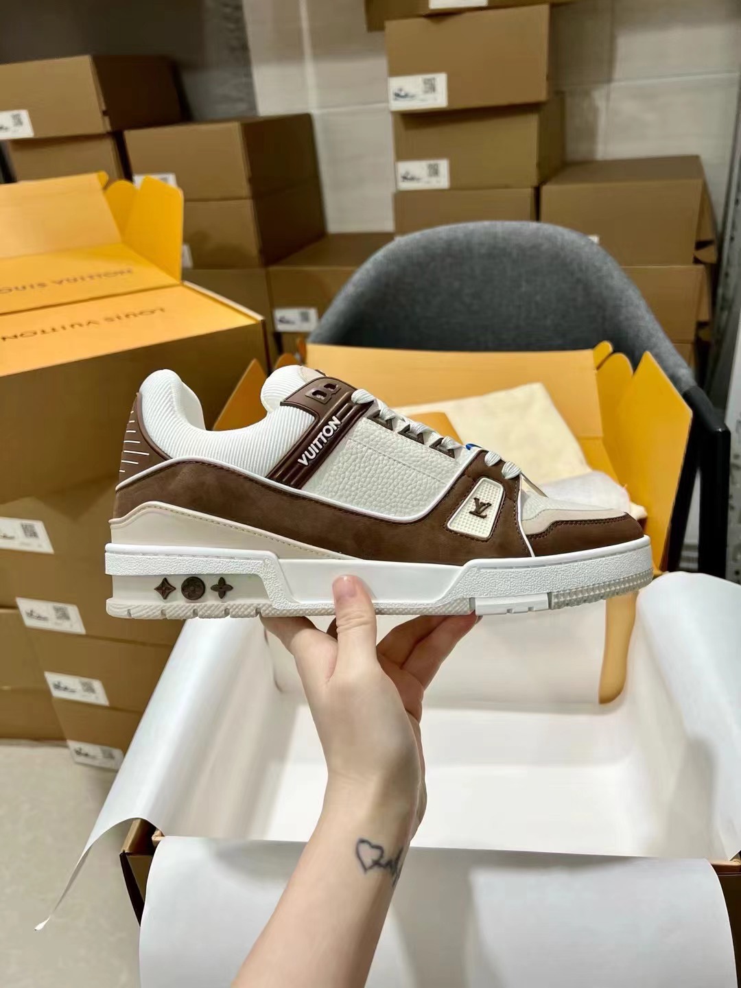trainer serie reconocer nuestra familia! ¡Guangzhou boutique! ¡Precio de fábrica! ¡Top versión de co