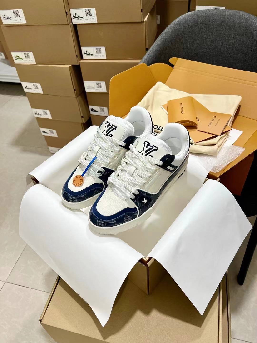 trainer serie reconocer nuestra familia! ¡Guangzhou boutique! ¡Precio de fábrica! ¡Top versión de co