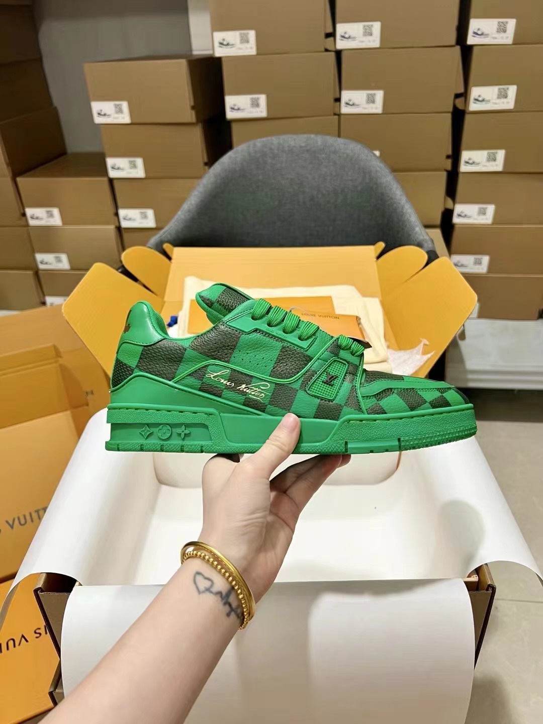 trainer serie reconocer nuestra familia! ¡Guangzhou boutique! ¡Precio de fábrica! ¡Top versión de co