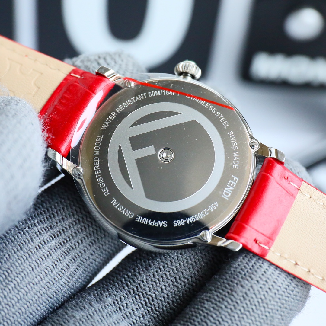 FENDI Crazy Carats Colored Jewellery Watch: Unique Design with Seven Jewels, Swiss Movement. - 图片 9