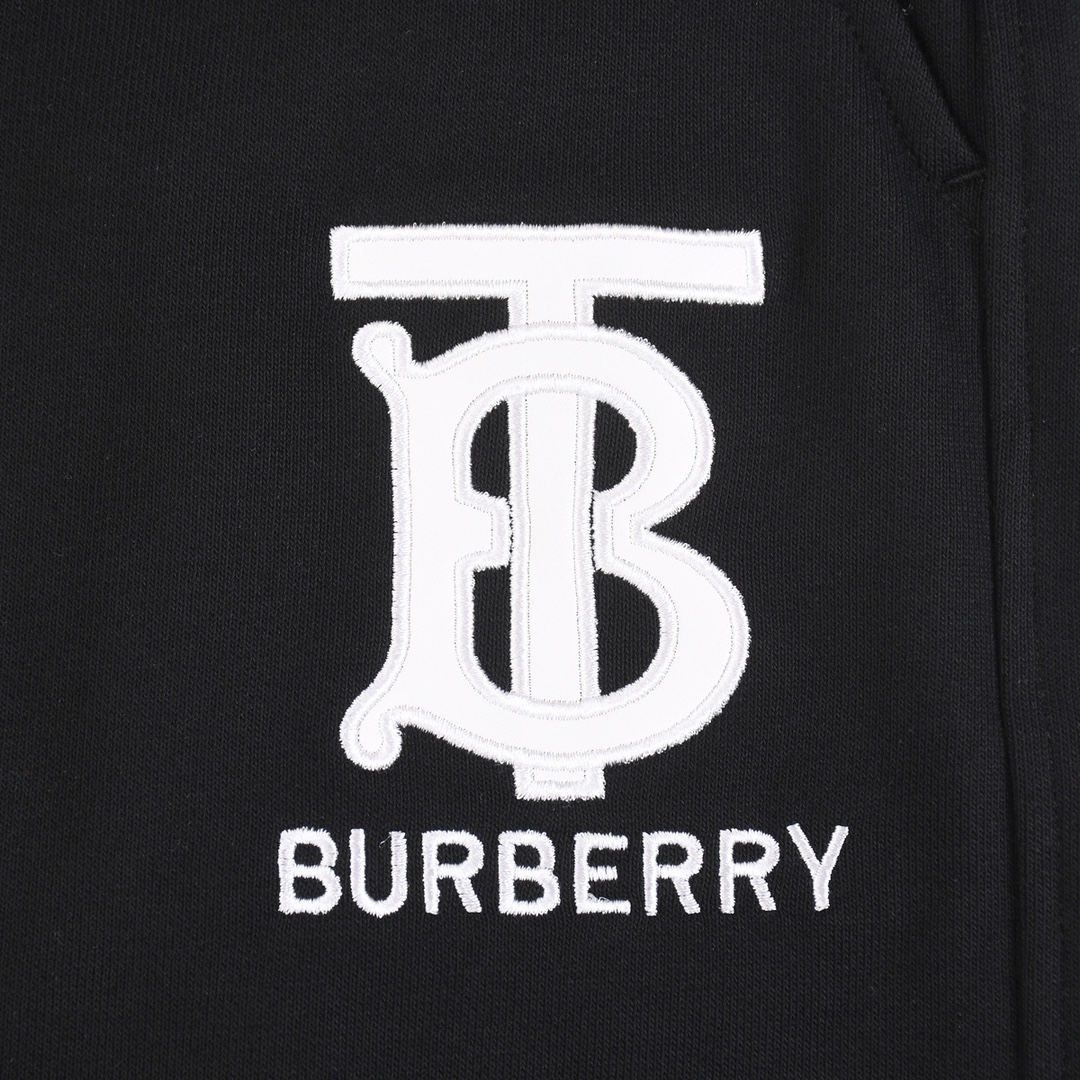 Burberry/巴宝莉 24ss TB皮标刺绣短裤