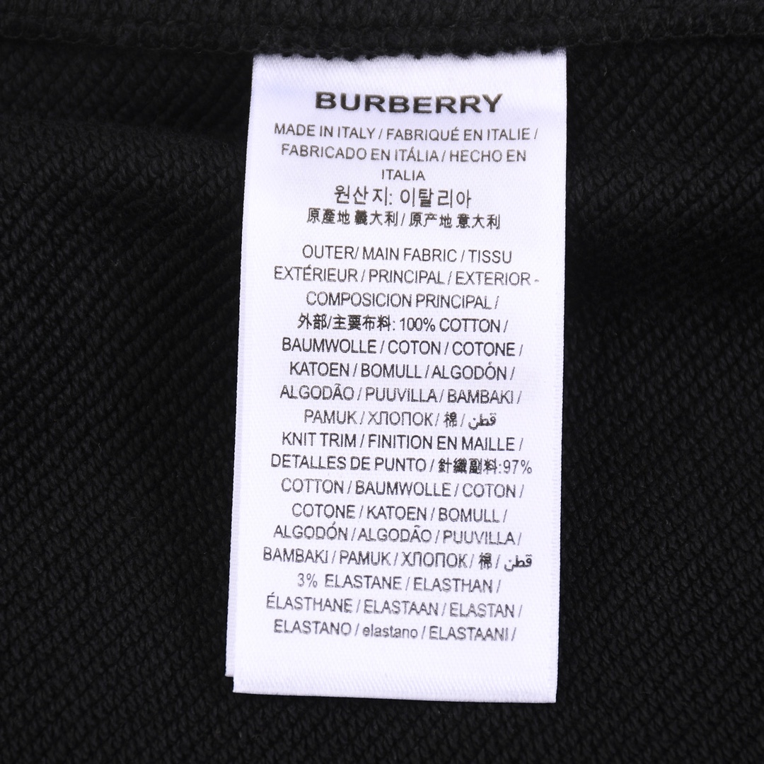 Burberry/巴宝莉 24ss TB皮标刺绣短裤