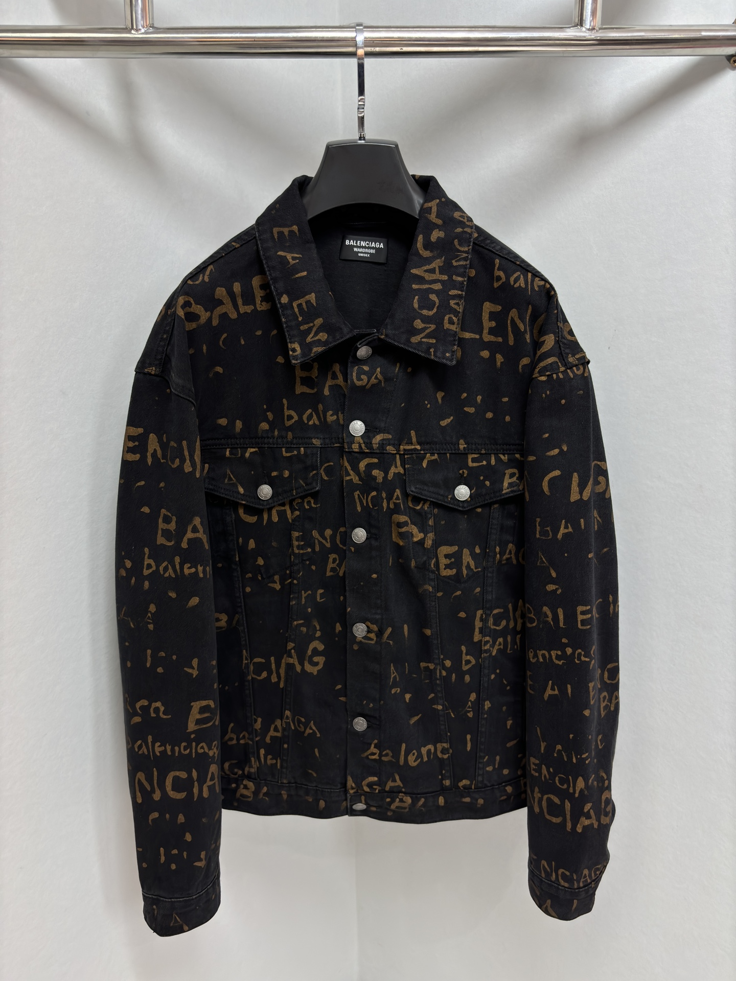 The Quality Replica
 Balenciaga Clothing Coats & Jackets Doodle Printing Unisex Winter Collection