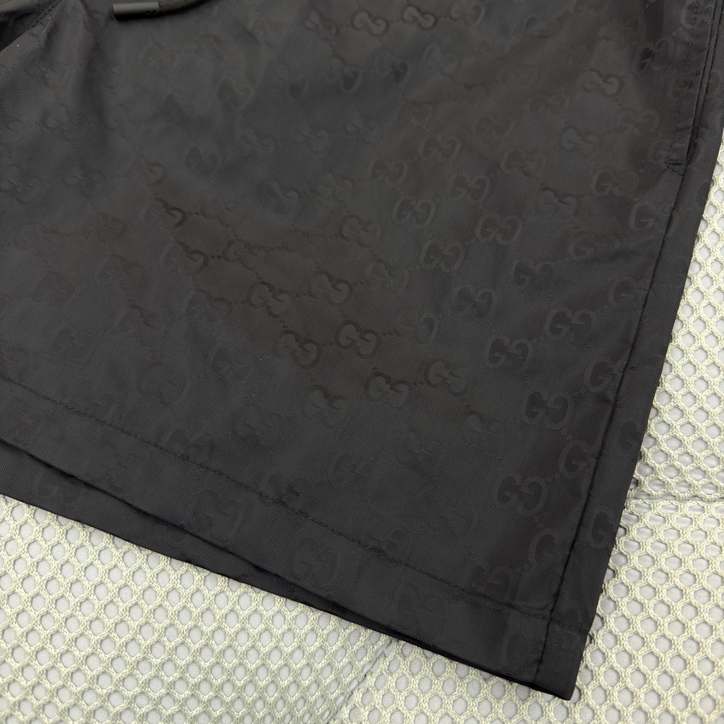 Gucci Black Jacquard Nylon Swim Trunks with Pouch - Stylish & Comfortable 7 i1747918377018 1199 0 4