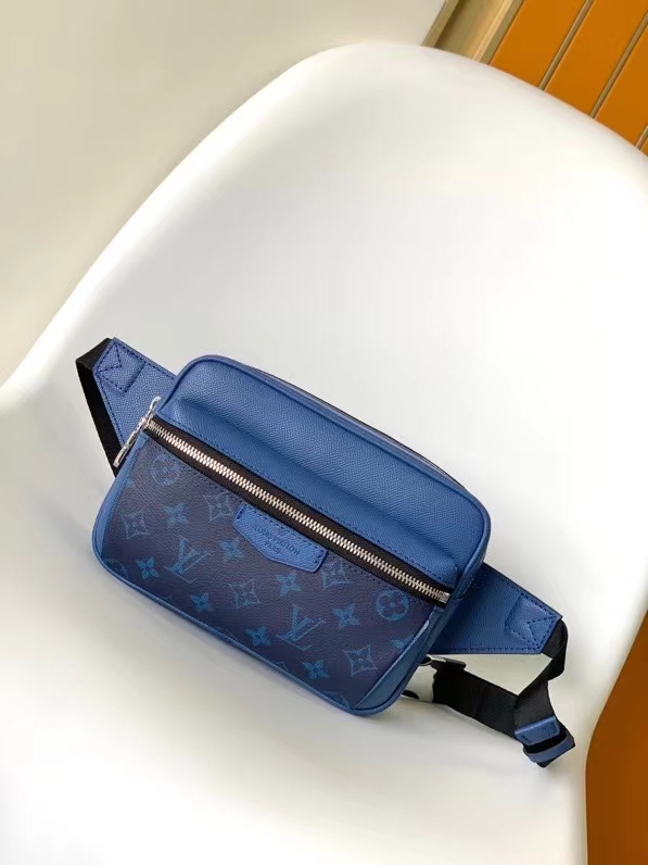 Louis Vuitton LV Outdoor Belt Bags & Fanny Packs Blue Monogram Canvas M30245