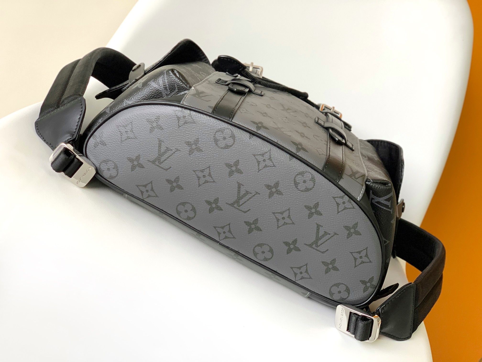 Louis Vuitton Christopher Small Backpack Monogram Shadow Leather M46331 5 a1697014540718 0646