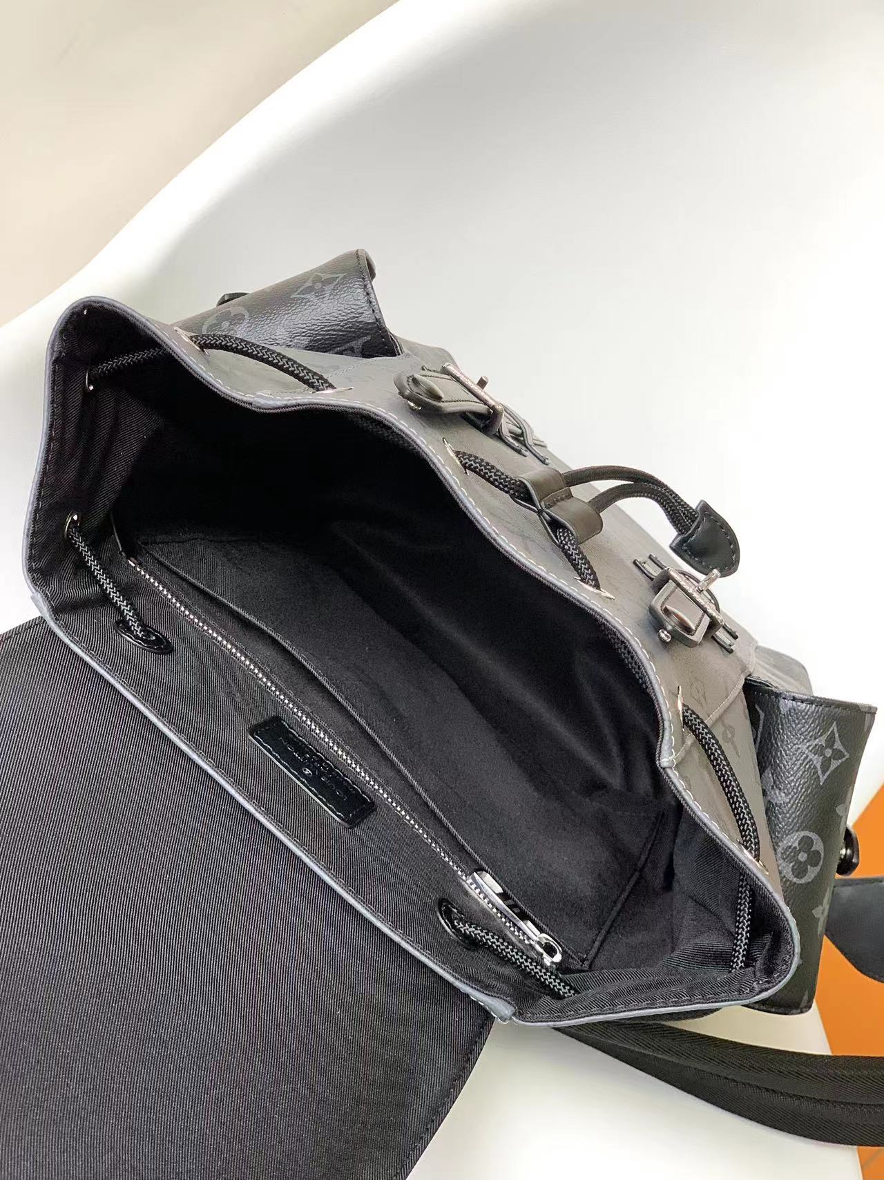 Louis Vuitton Christopher Small Backpack Monogram Shadow Leather M46331 9 a1697014541324 1047