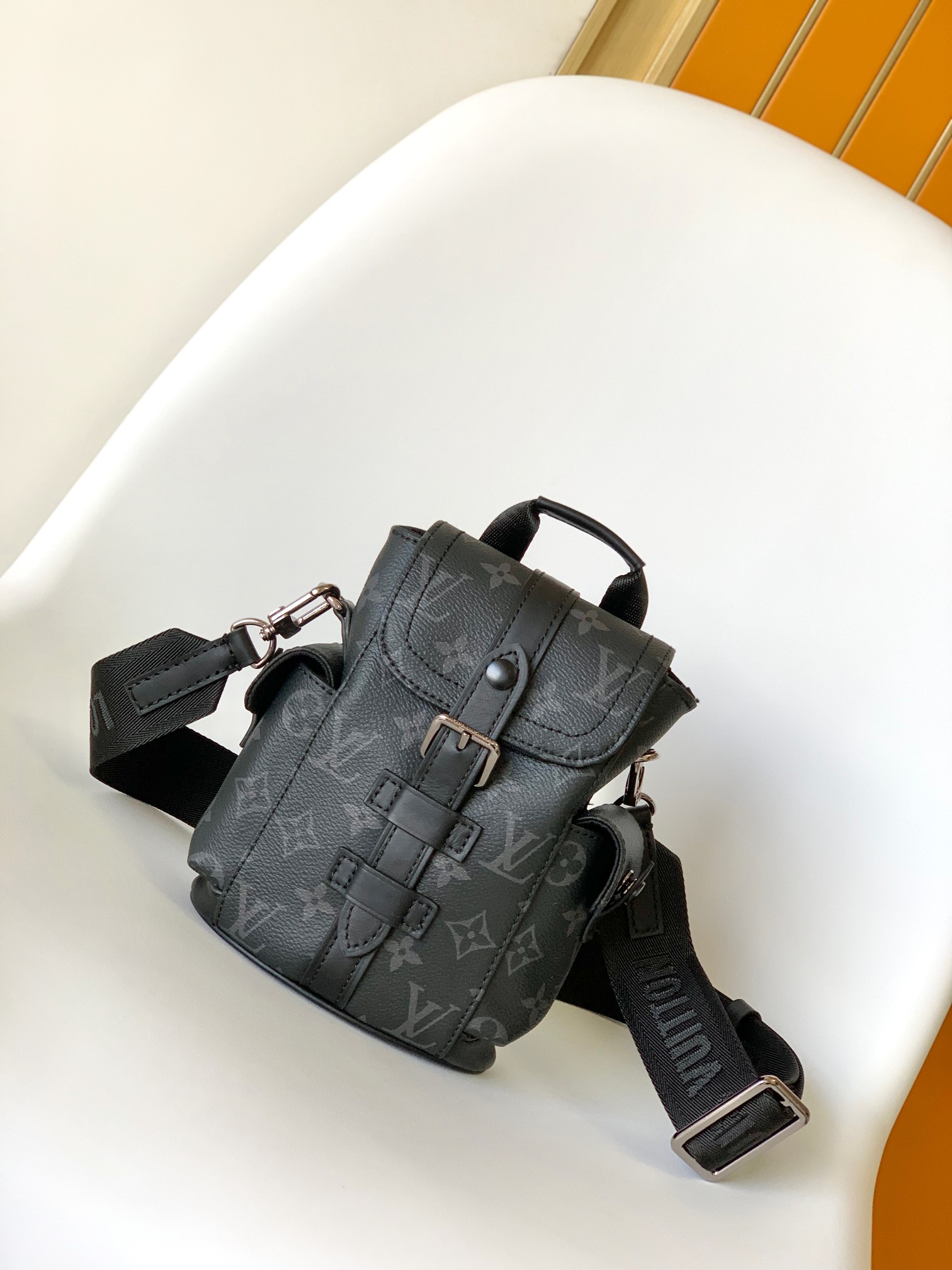 Louis Vuitton LV Christopher Bags Backpack Handbags Black Fall/Winter Collection Mini M82769