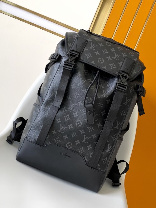 Louis Vuitton Getaway Backpack Monogram Eclipse Canvas - Travel & Everyday Use 1 Louis Vuitton Getaway Backpack Monogram Eclipse Canvas - Travel & Everyday Use
