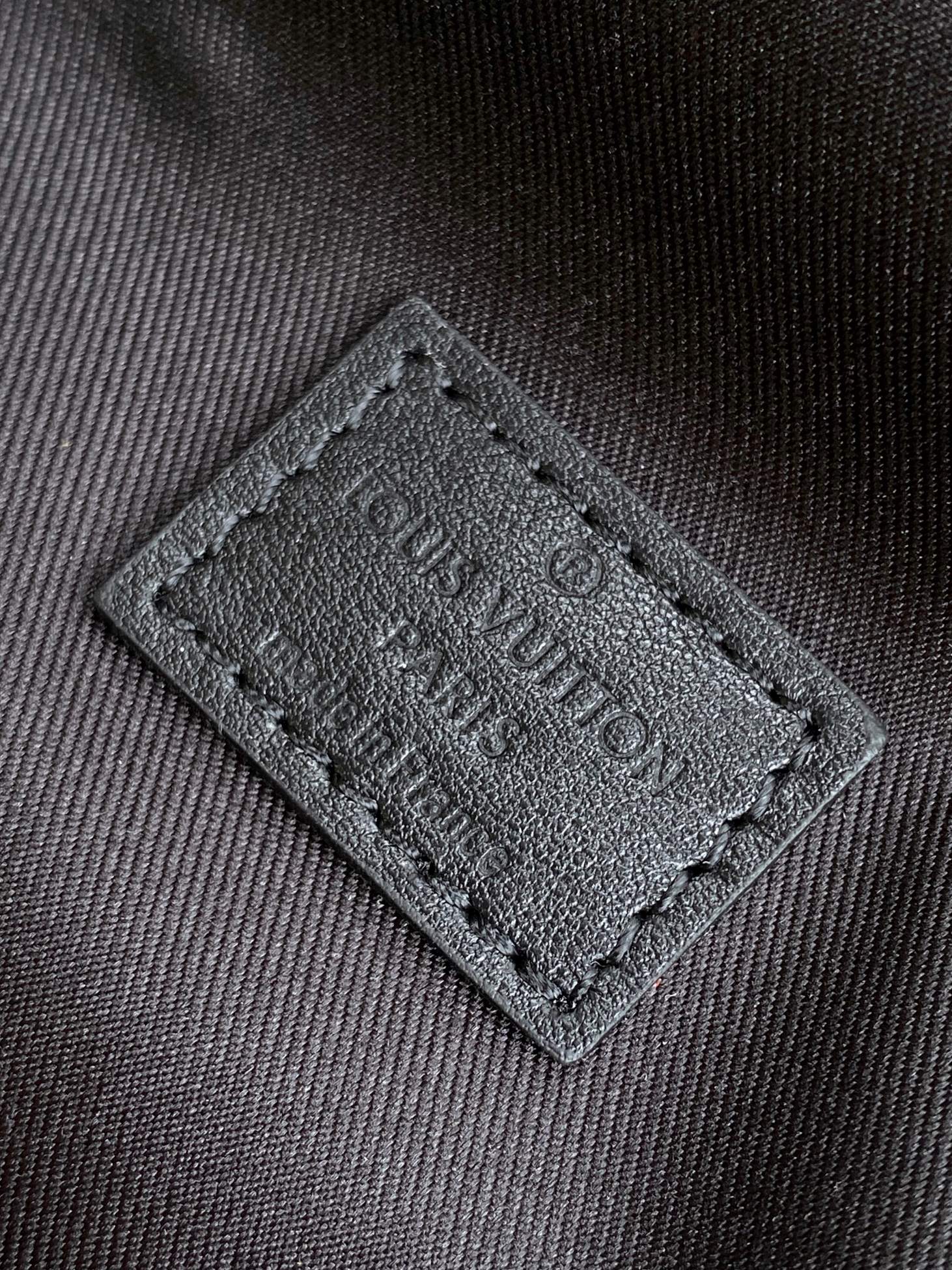LV Monogram Eclipse Buckle Flap Crossbody Bag