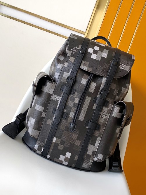 Louis Vuitton Christopher Small Backpack Monogram Canvas - Versatile & Stylish 1 Louis Vuitton Christopher Small Backpack Monogram Canvas - Versatile & Stylish