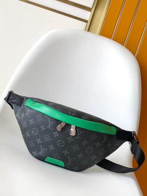 Louis Vuitton Discovery Bumbag Monogram Eclipse Canvas Waist Belt Bag 1 Louis Vuitton Discovery Bumbag Monogram Eclipse Canvas Waist Belt Bag