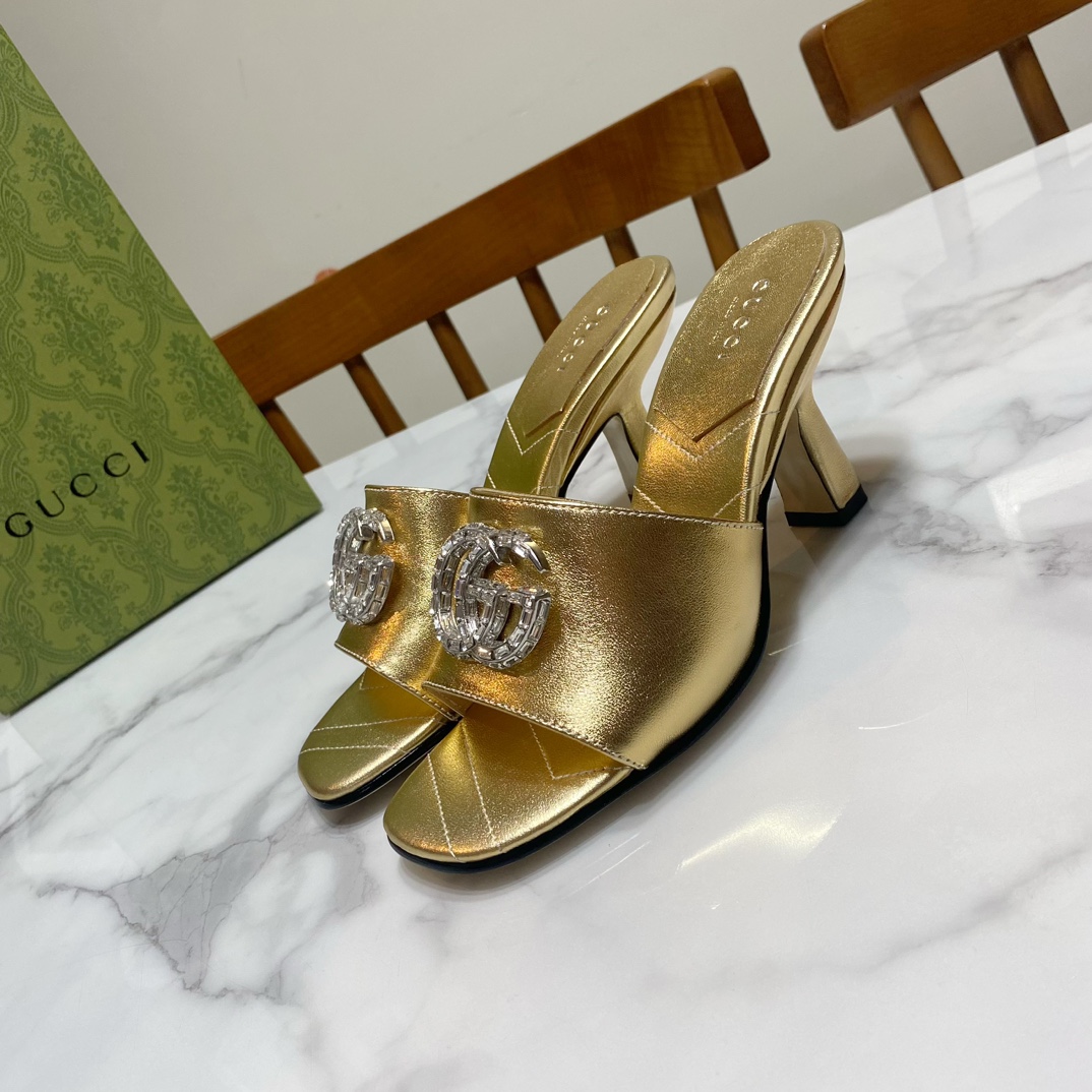 NO:261224,golden slippers slippers19860909金色,拖鞋,slippers,Women's Shoes