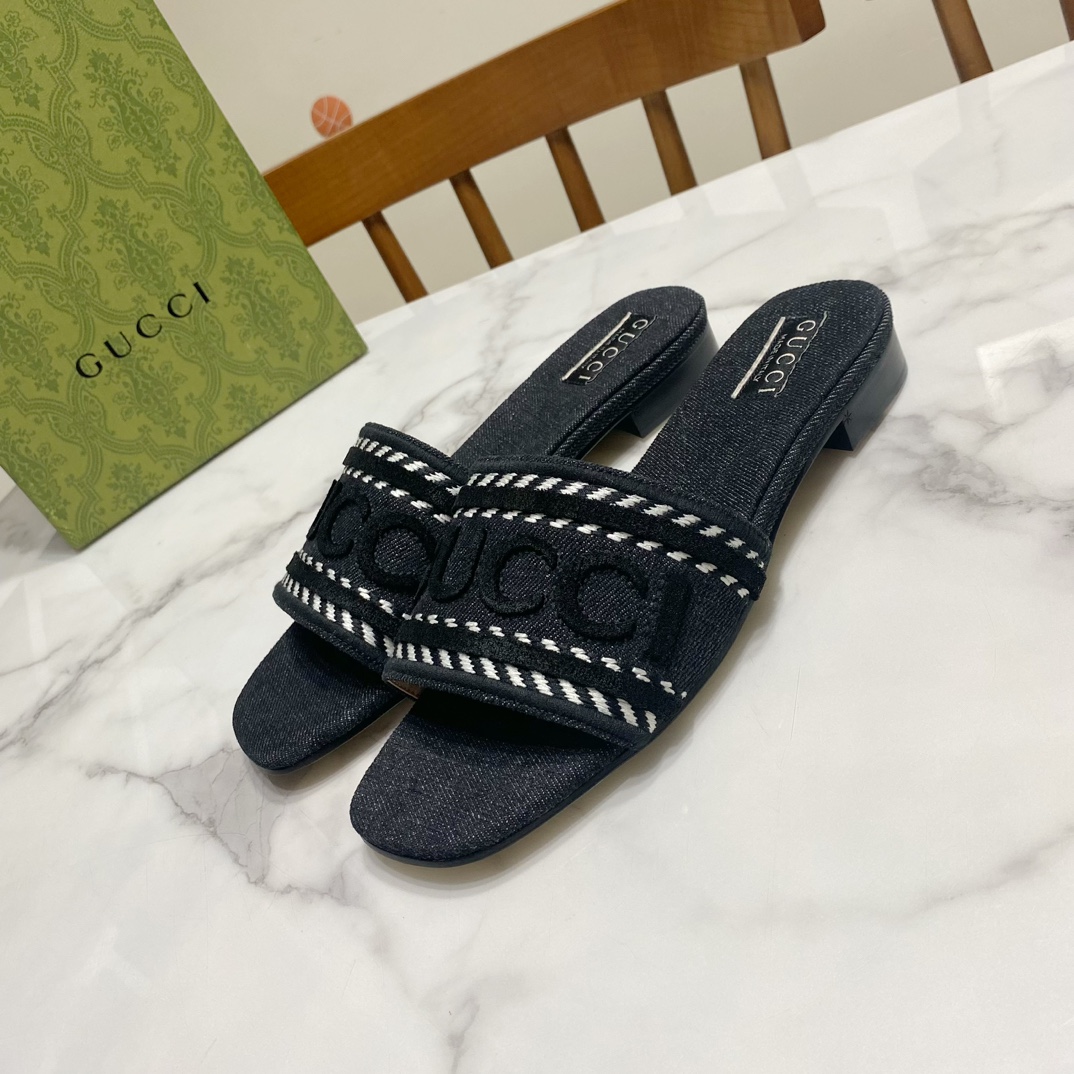NO:692600,Denim black, slippers, slippers19860909牛仔·黑,拖鞋,slippers,Women's Shoes