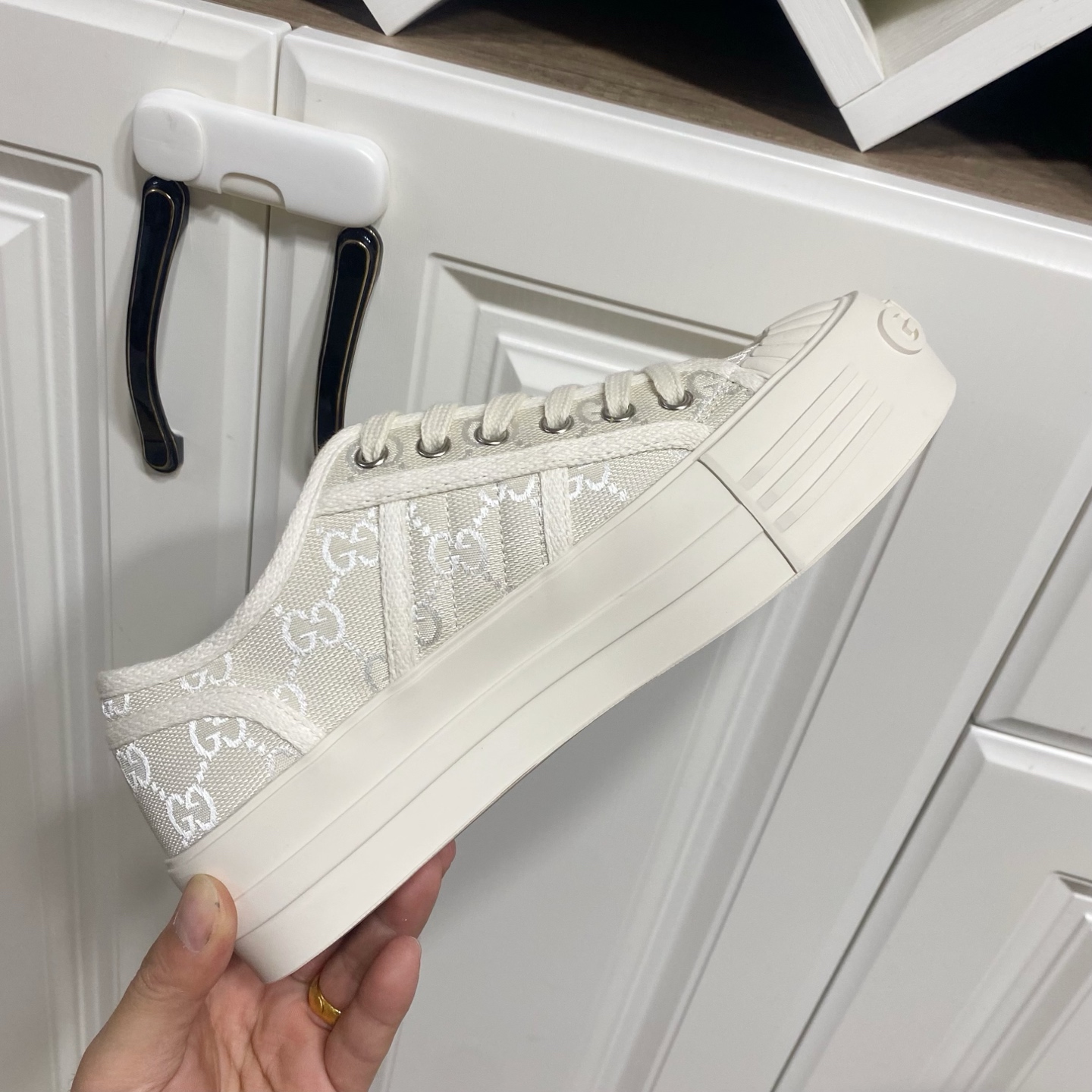 Gucci GG Canvas Platform Sneakers - Stylish, Comfortable, and Elevating 8 i1744493105927 5458 0 5