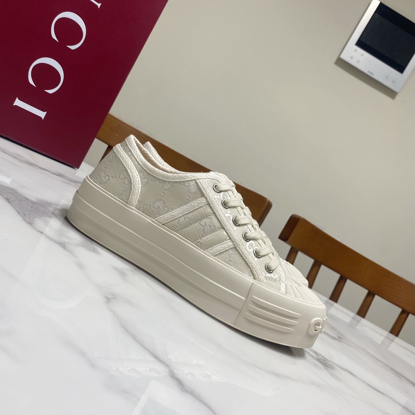 Gucci GG Canvas Platform Sneakers - Stylish, Comfortable, and Elevating 4 i1744493107197 7343 0 1