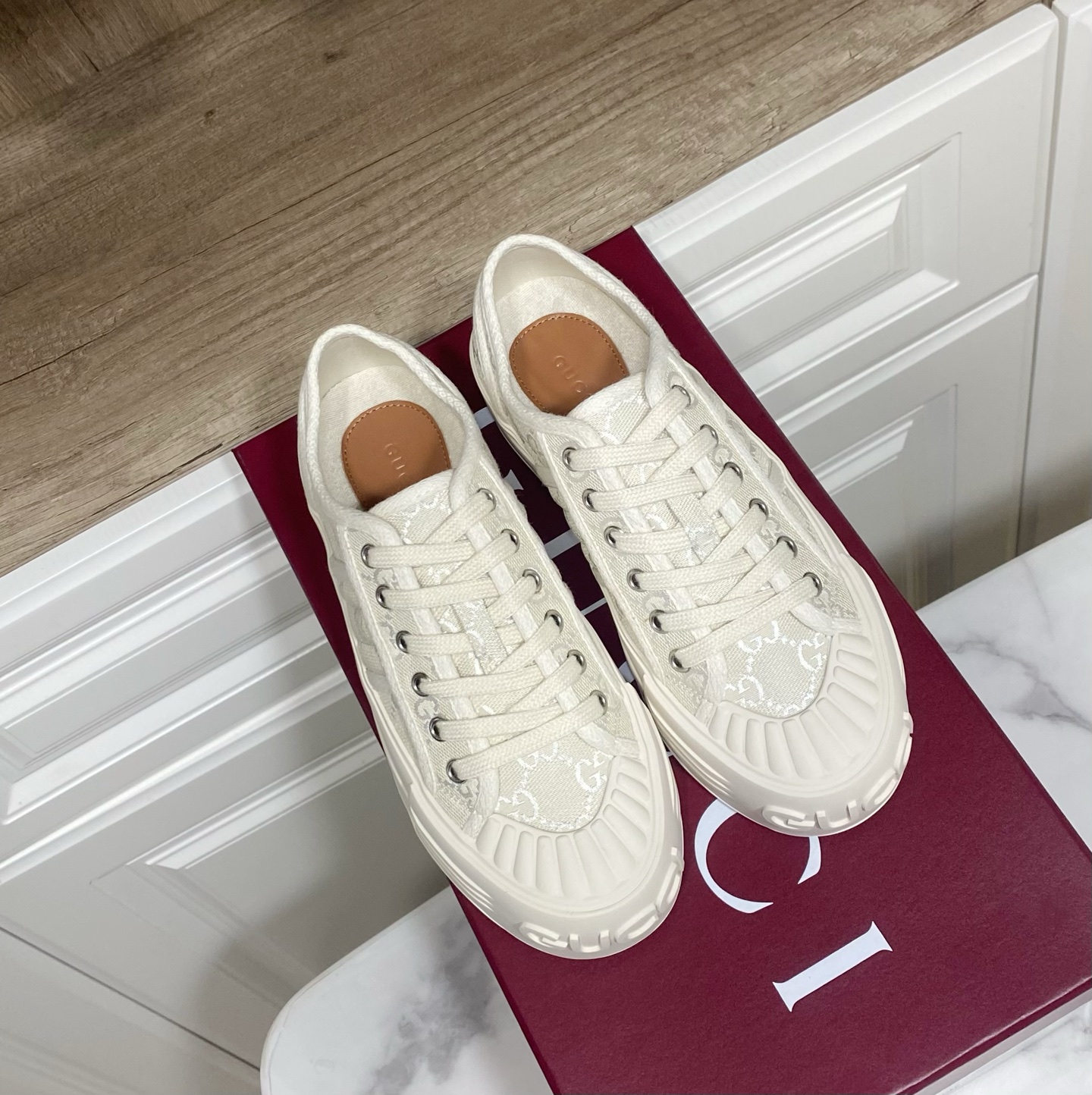 Gucci GG Canvas Platform Sneakers - Stylish, Comfortable, and Elevating 6 i1744493107223 6928 0 3