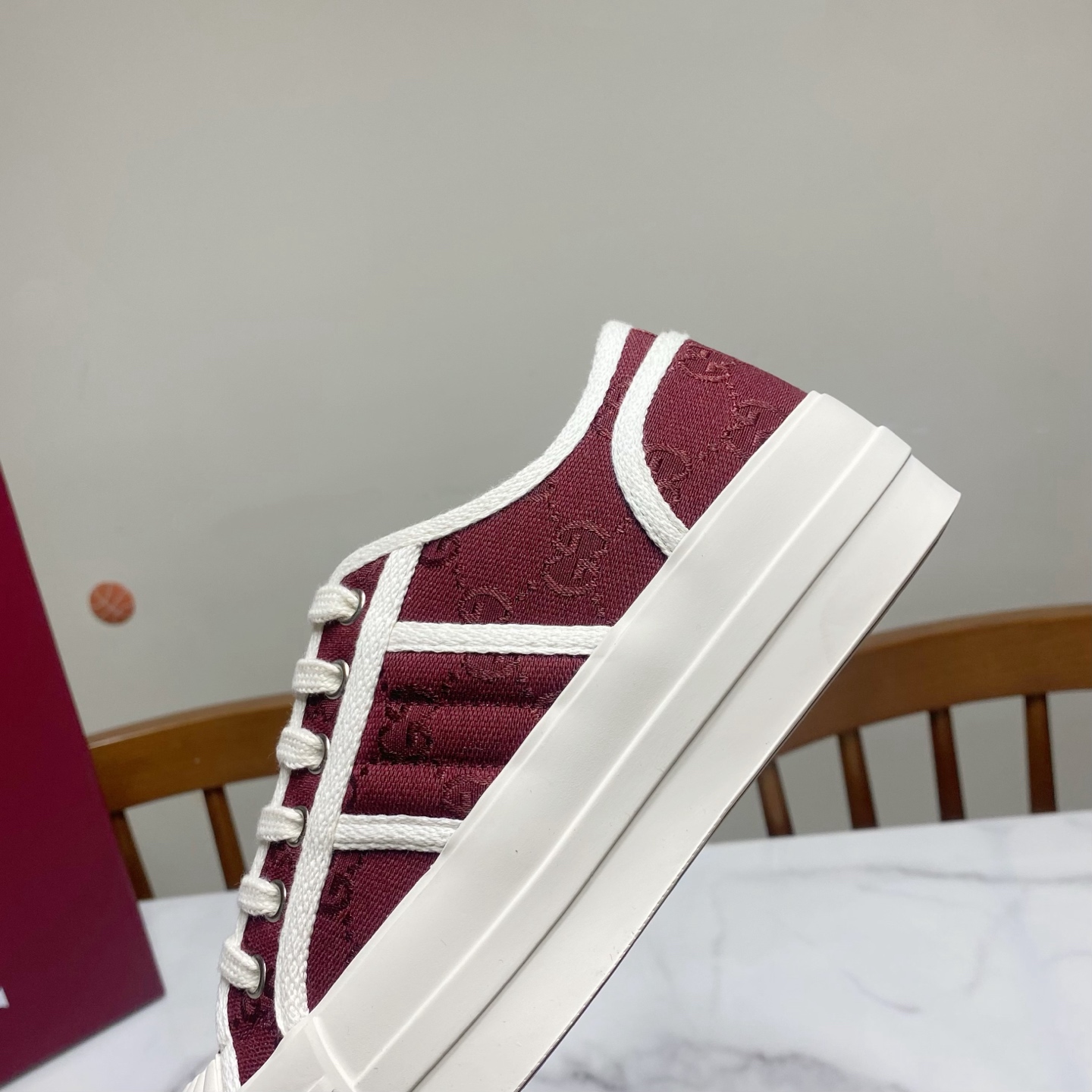 Gucci GG Canvas Platform Sneakers, Comfortable and Stylish Shoes for Women 10 i1744493123061 310 0 8