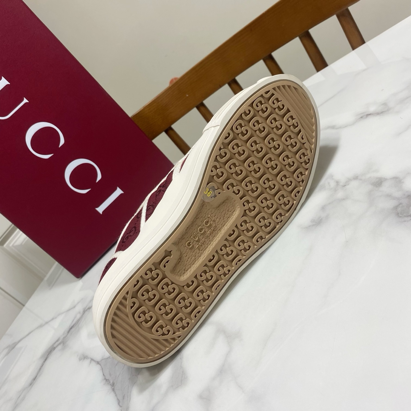Gucci GG Canvas Platform Sneakers, Comfortable and Stylish Shoes for Women 7 i1744493123097 7825 0 4