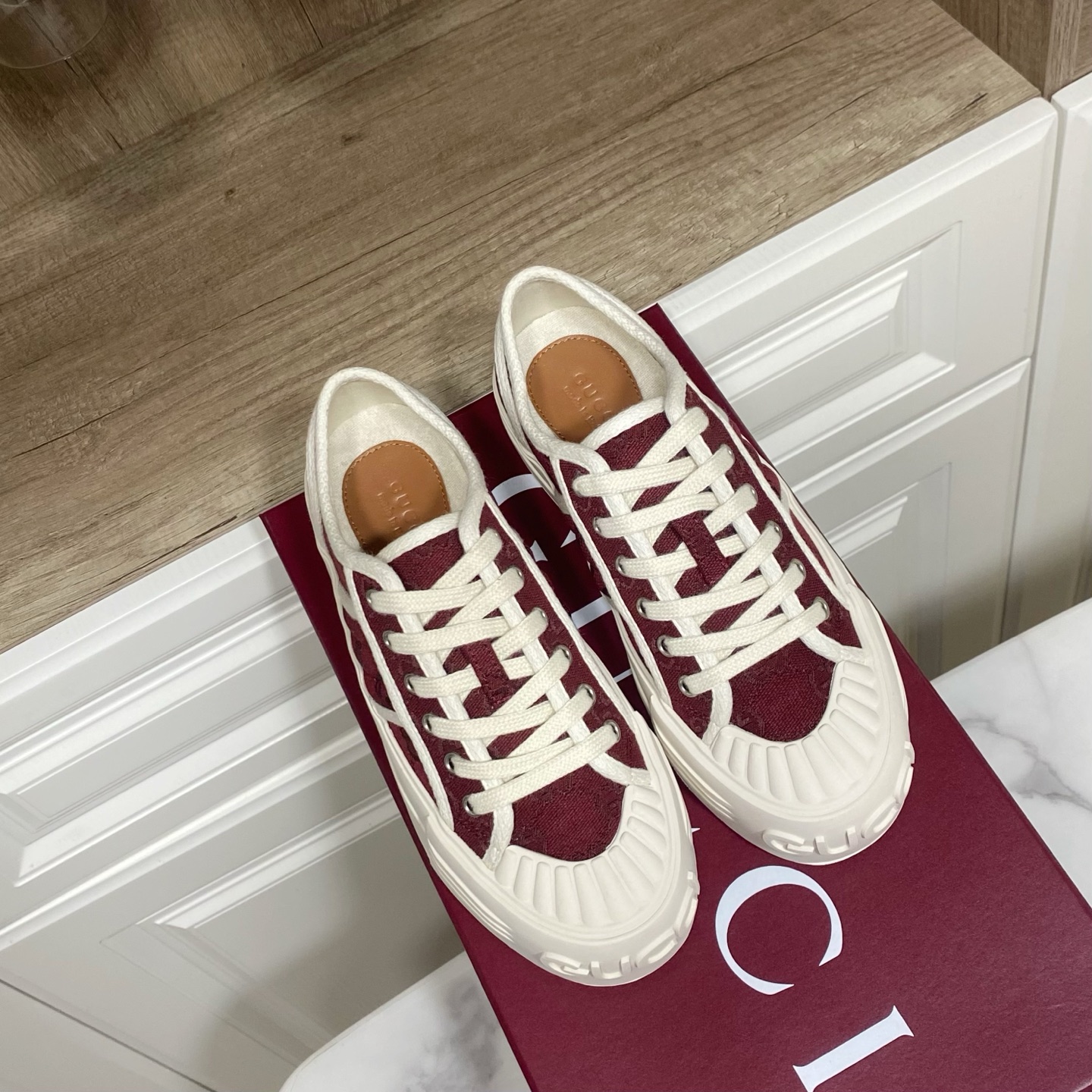 Gucci GG Canvas Platform Sneakers, Comfortable and Stylish Shoes for Women 6 i1744493124328 7252 0 3