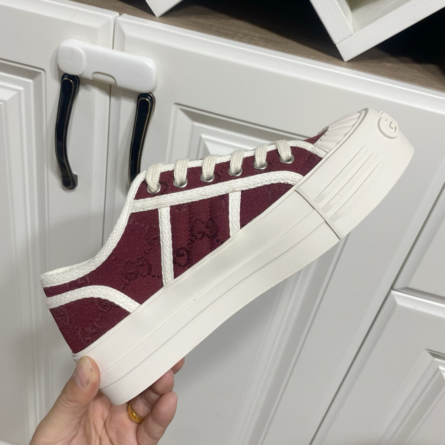 Gucci GG Canvas Platform Sneakers, Comfortable and Stylish Shoes for Women 8 i1744493124371 7289 0 5