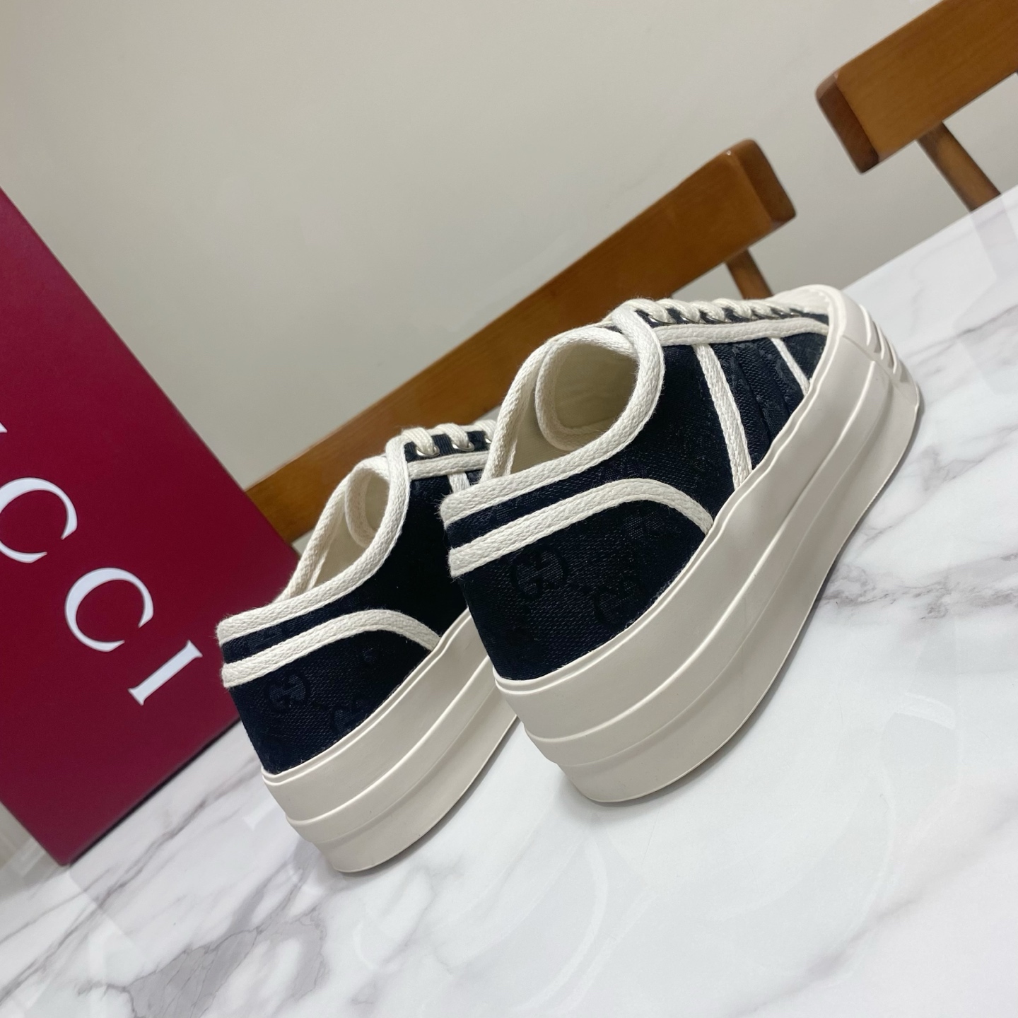 Gucci GG Canvas Platform Sneakers Stylish and Comfortable,Elevate Your Look 5 i1744493138739 276 0 2
