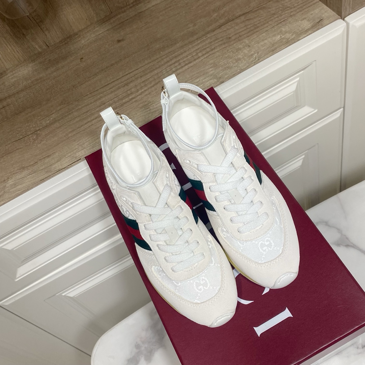 Gucci Re-motion Sneakers with Detachable Ankle Strap, Fashionable Design 3 i1744534934549 3373 0 0