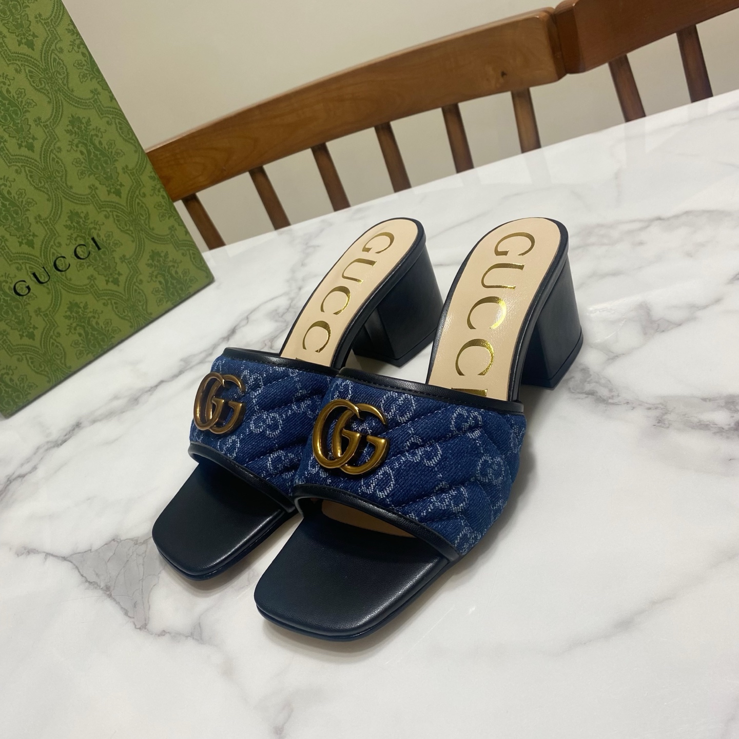 NO:692438,Denim black, slippers, slippers19860909牛仔·黑,拖鞋,slippers,Women's Shoes