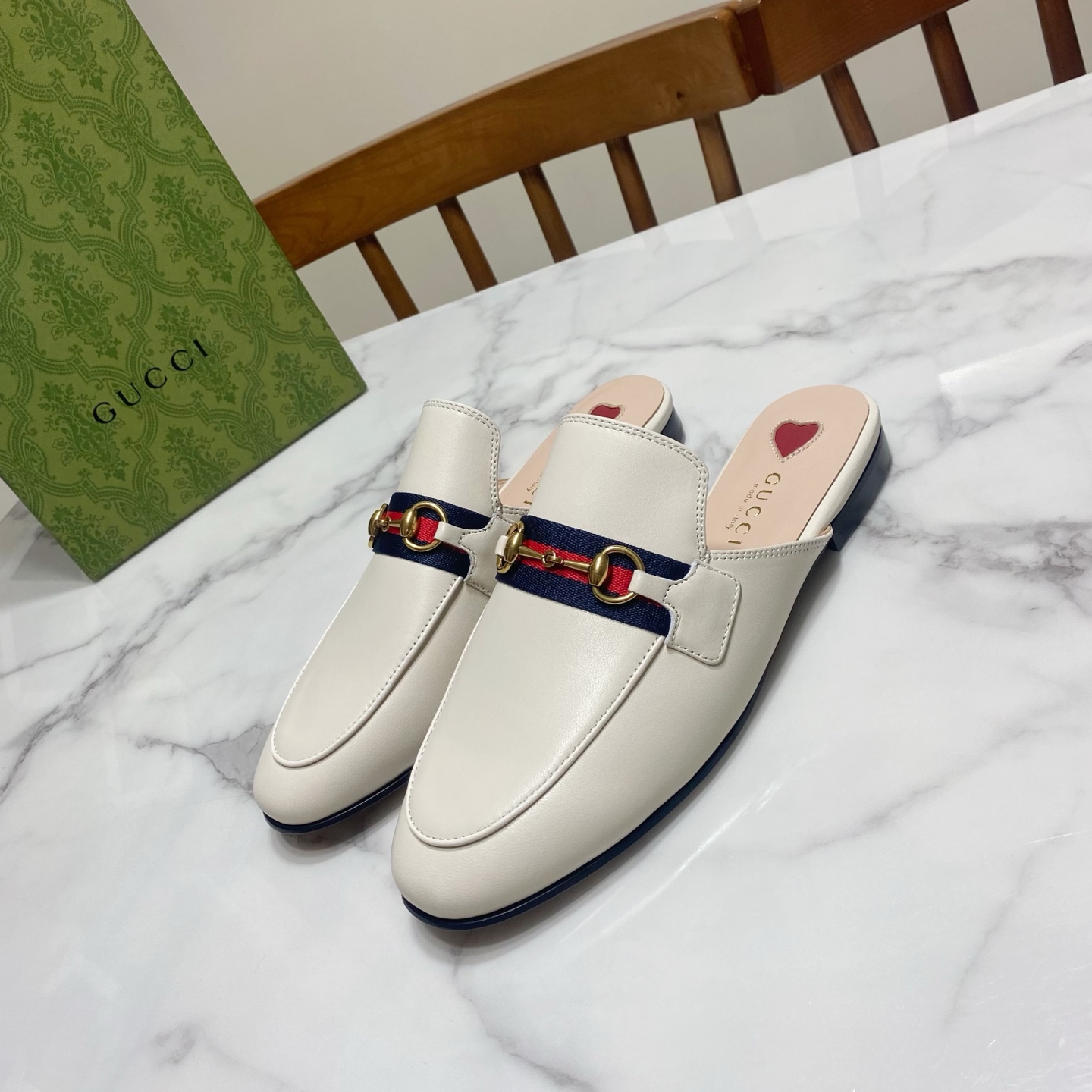 NO:692552,Off-white, half-length19860909米白,半拖,Women's Shoes