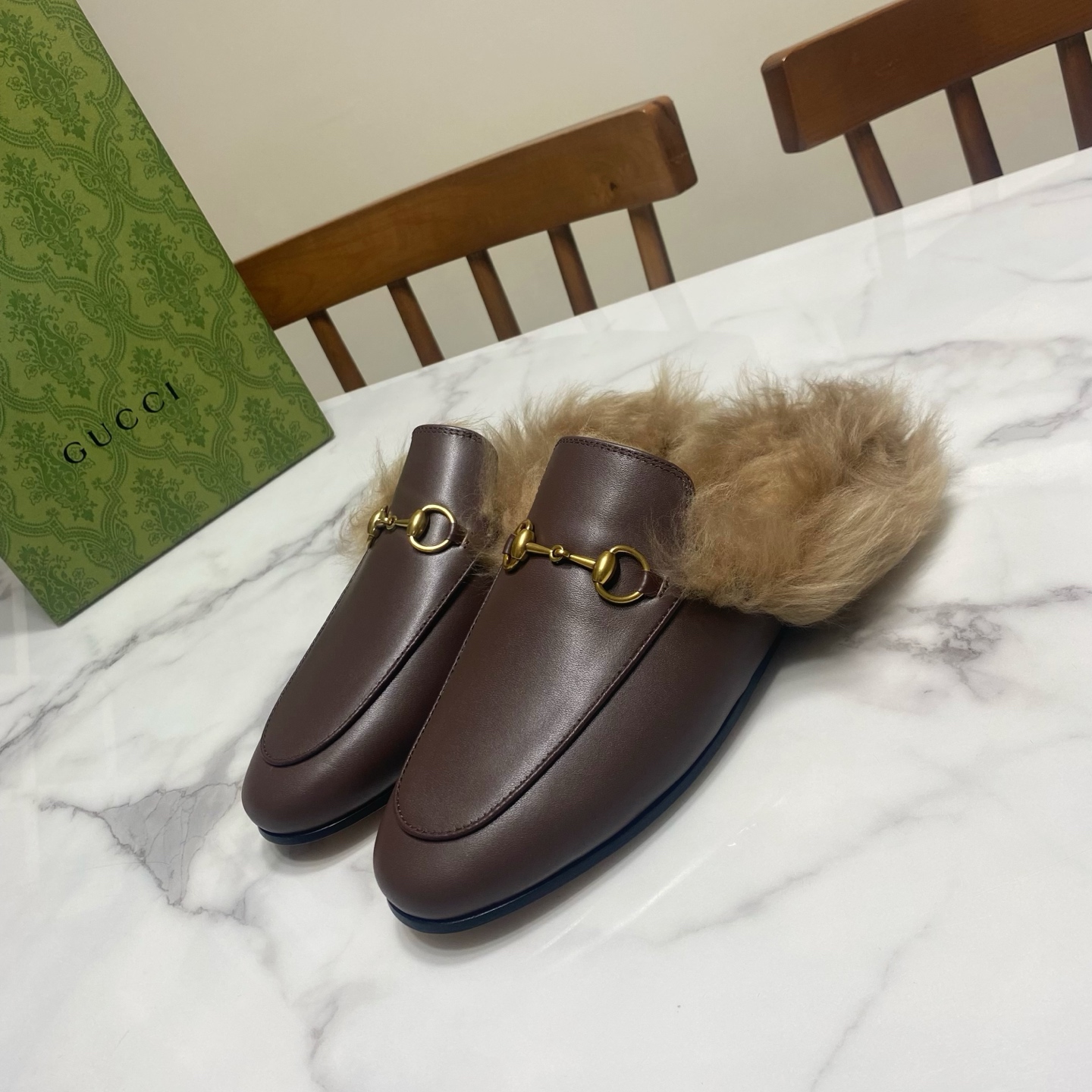 NO:692501,Brown, half-length19860909咖色,半拖,Women's Shoes