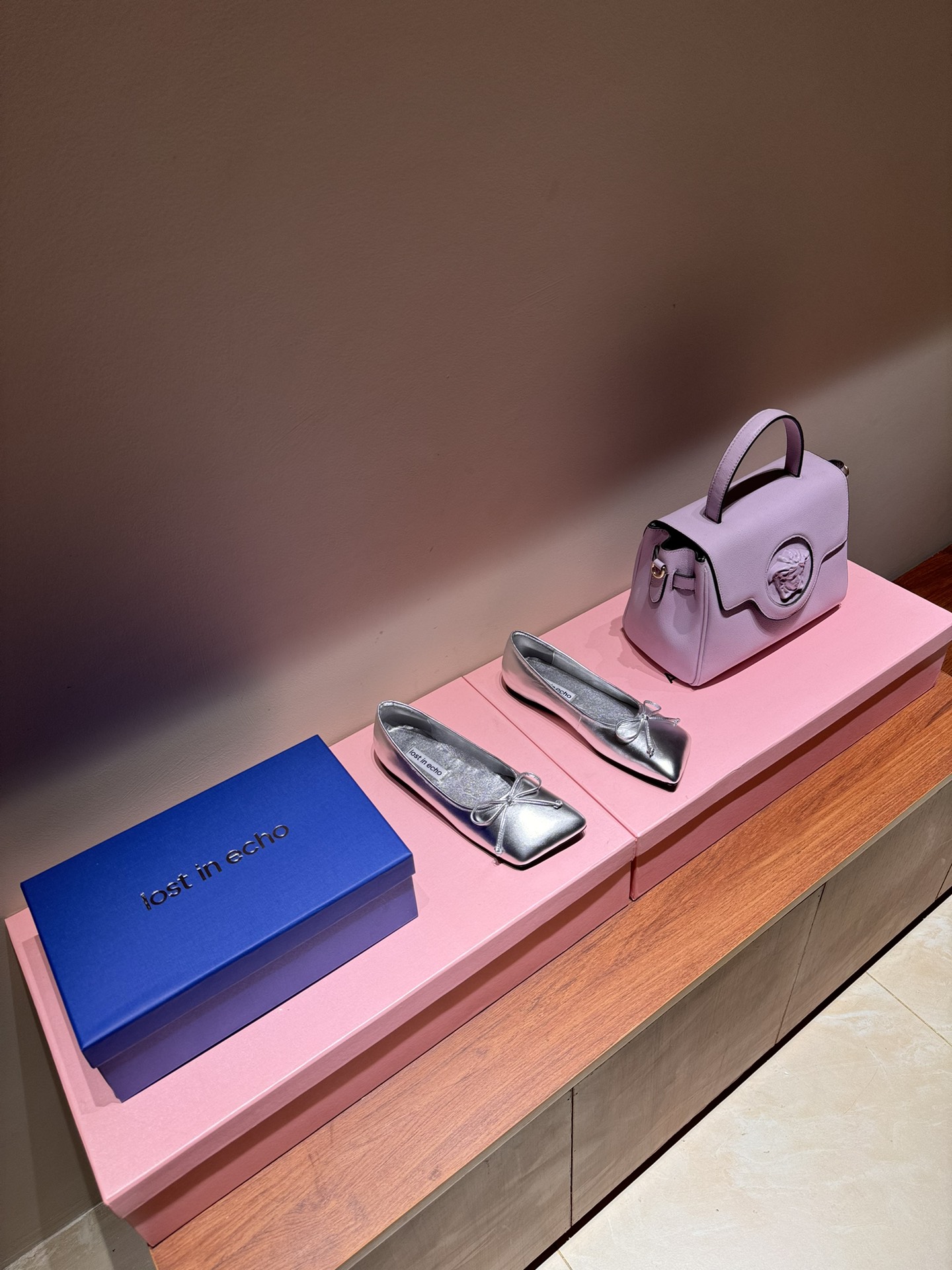 Top Edition: Ballet Shoes with Mixed Sheep Hides and Glits, Original Rubber Base.