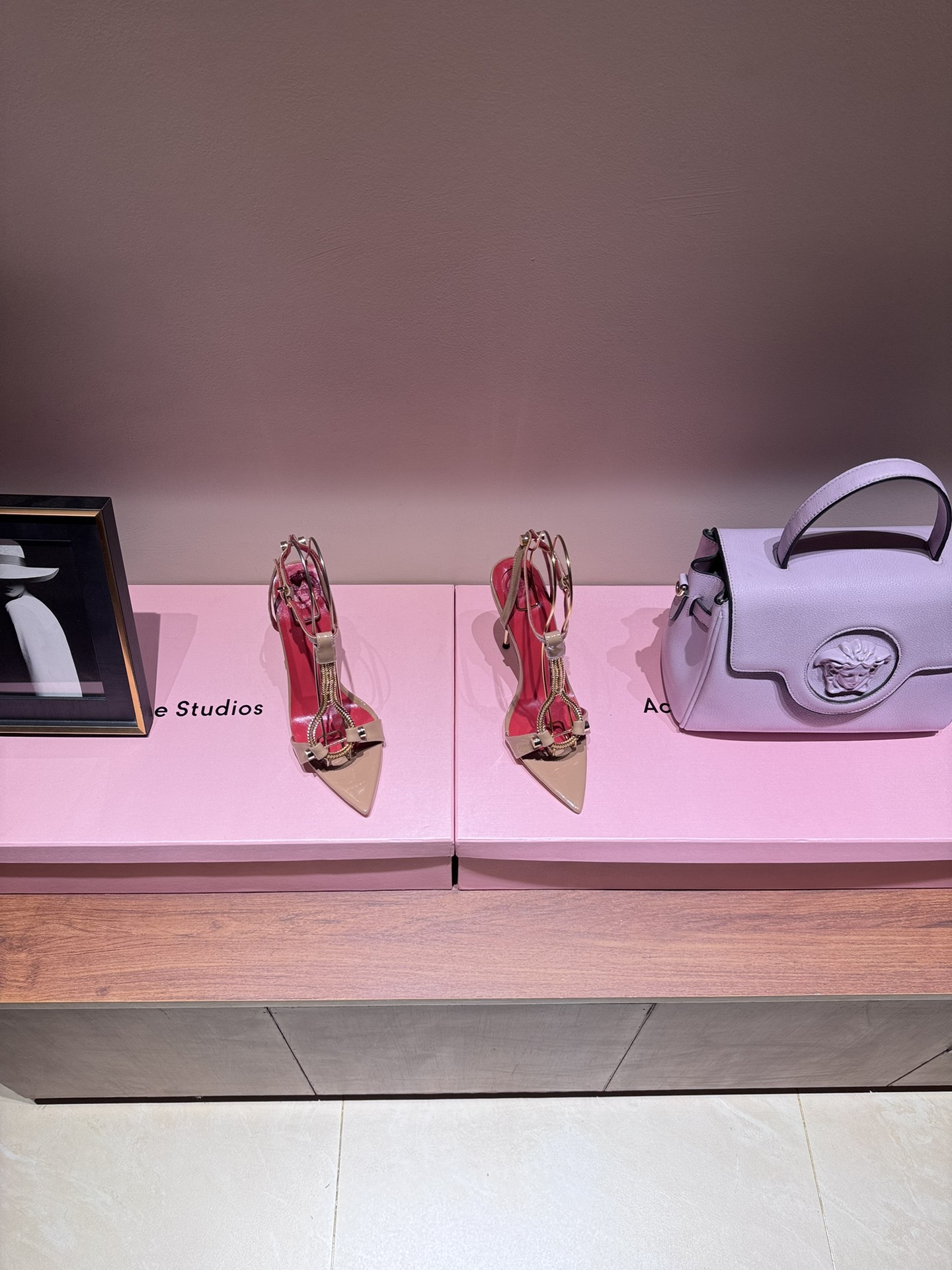 2024 New HARDOT Mini-Metallic Heels with Crystal Coating and Real Skin Bottom - 图片 2