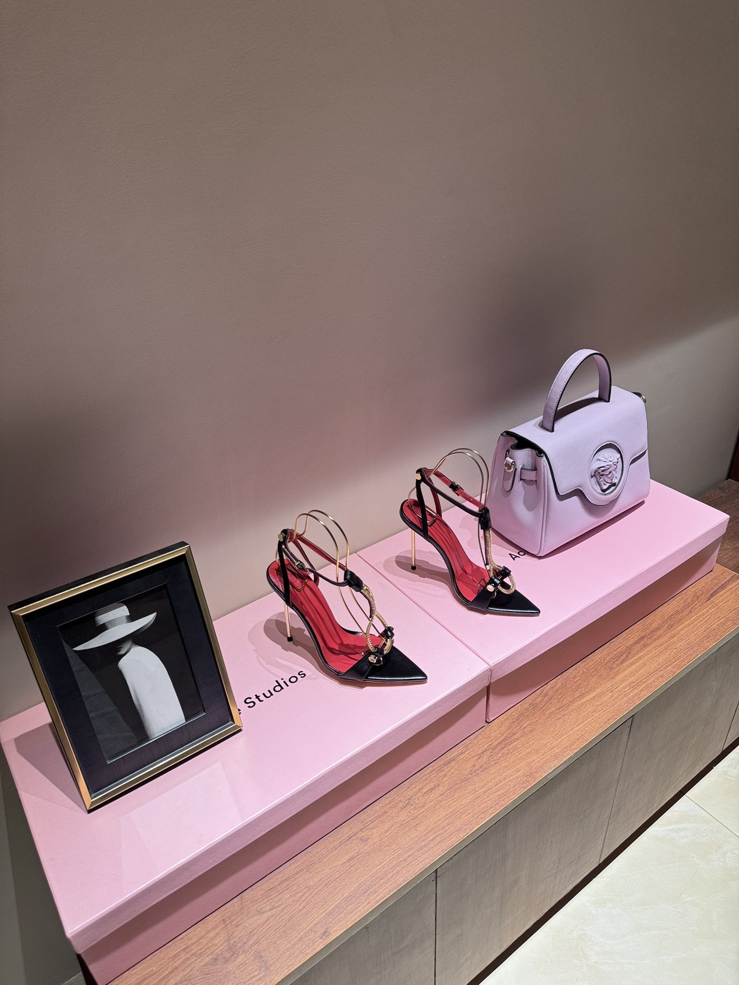 New 2024 HARDOT Mini-Metallic Heels with Crystal Coating and Real Skin Bottom