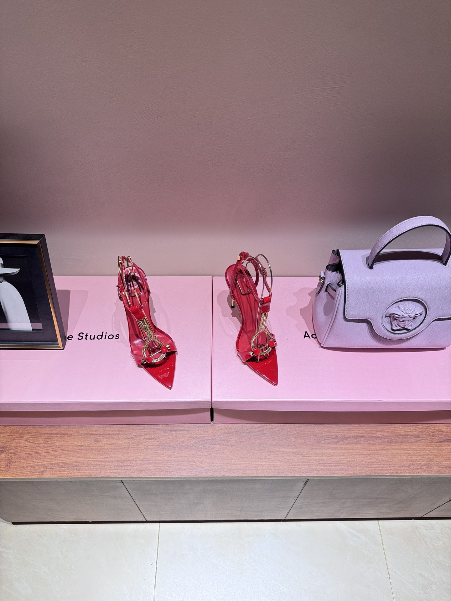 2024 New HARDOT Mini-Metallic Heels with Crystal Coating and Leather Bottom. - 图片 2